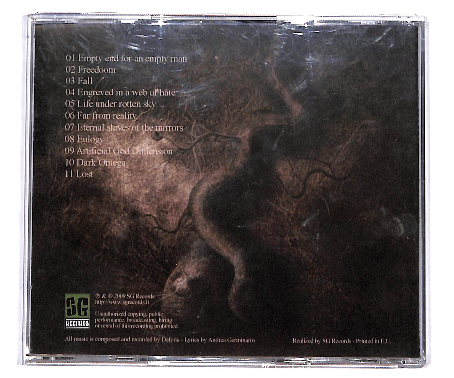 EBOND Delyria - Regression In Mind CD CD135221