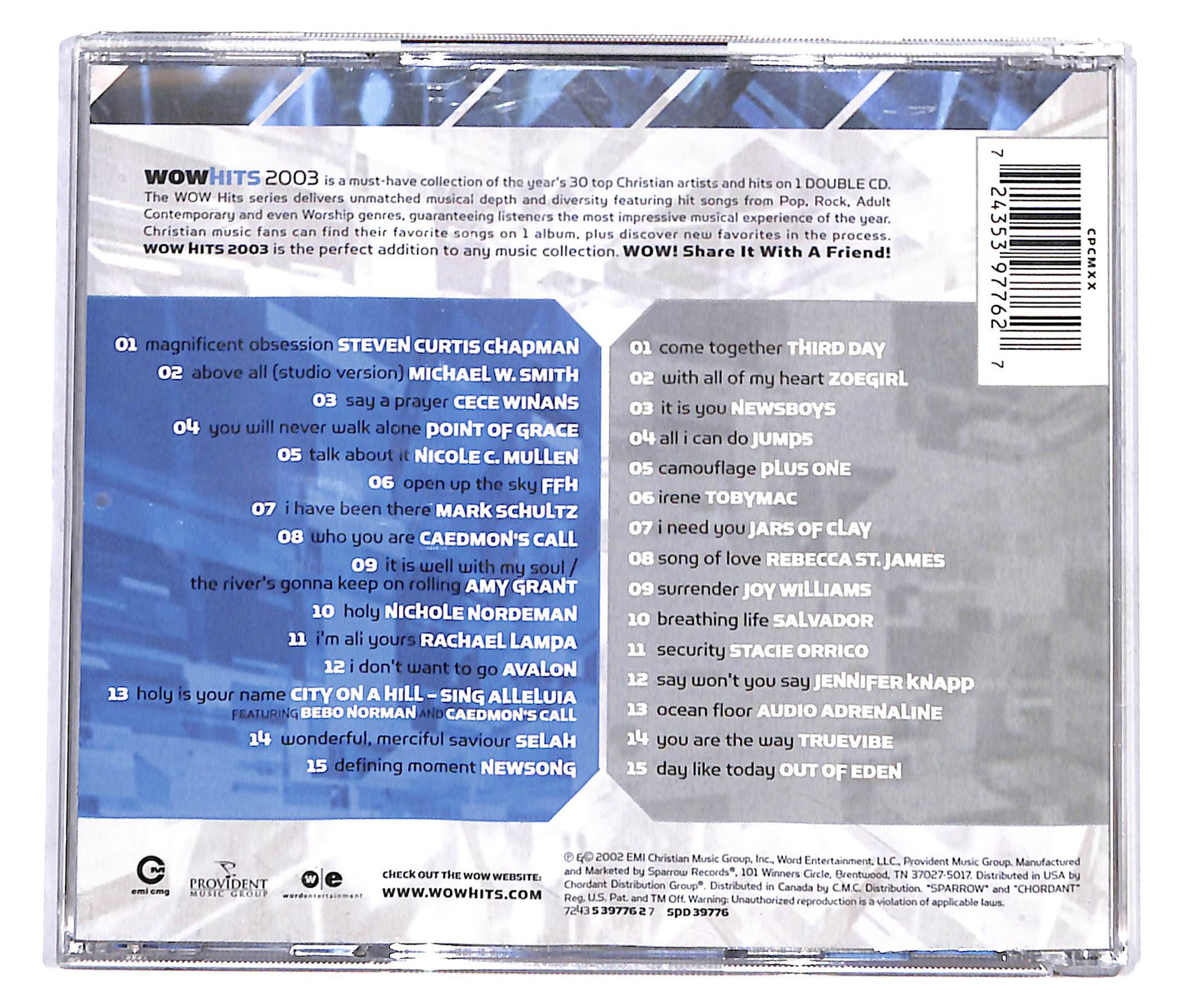 EBOND Various - WOW Hits 2003 CD CD135227