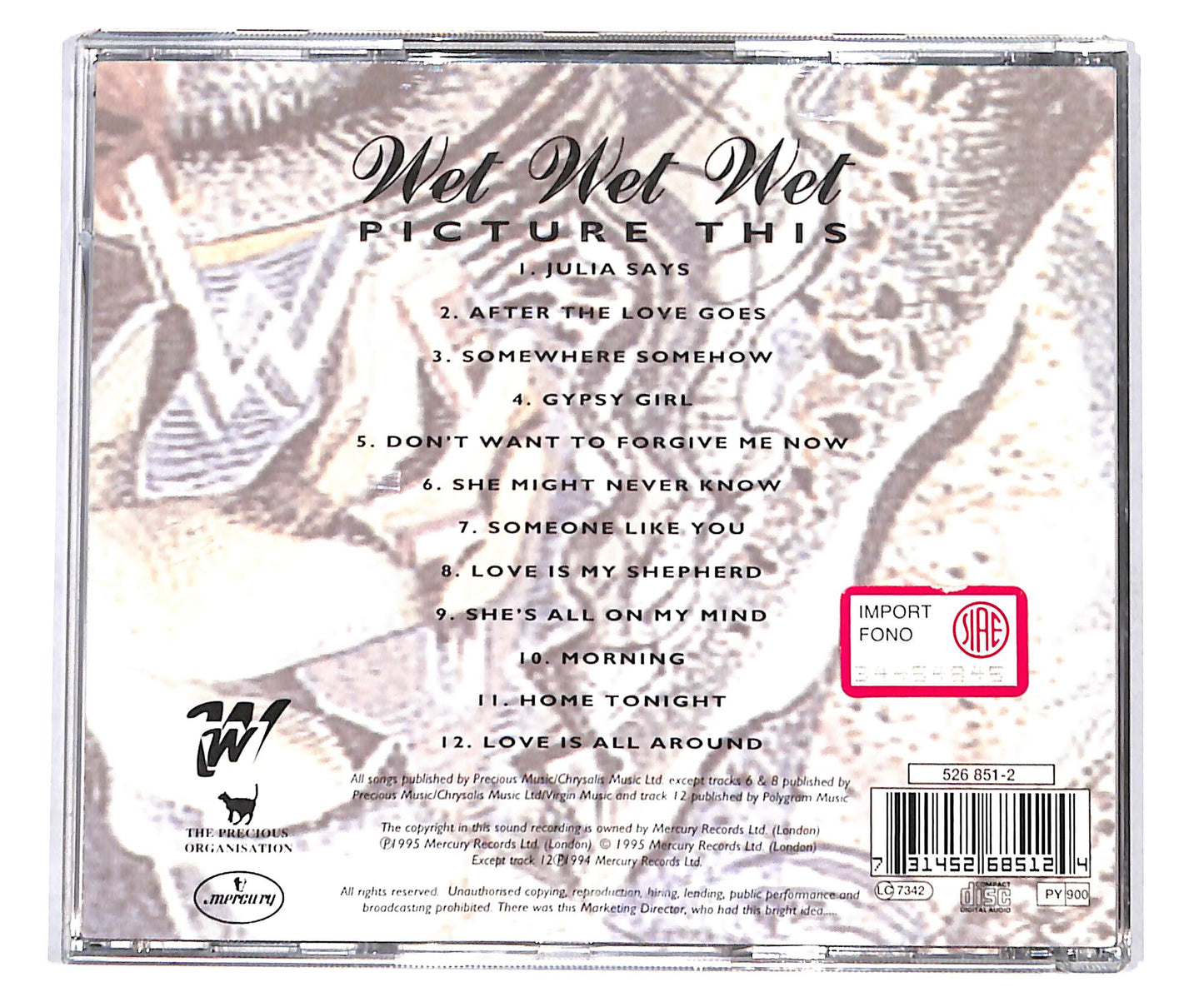 EBOND Wet Wet Wet - Picture This CD CD135251