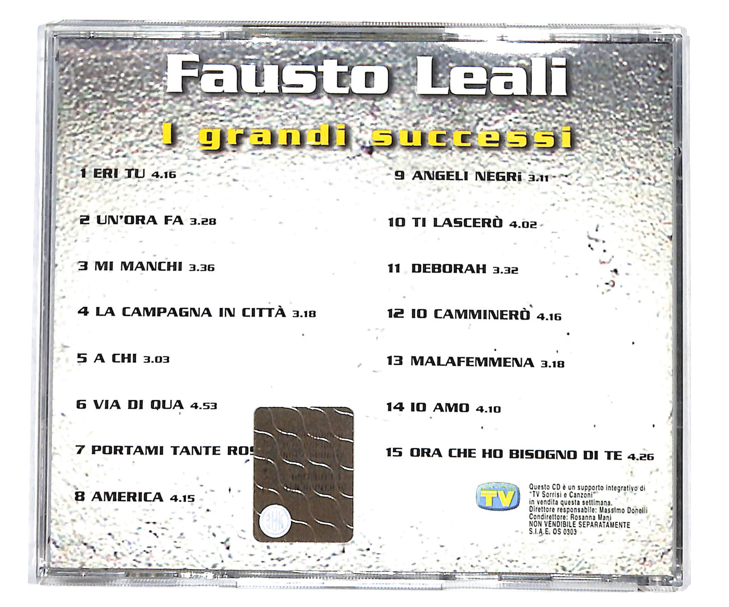 EBOND Fausto Leali - I Grandi Successi CD CD135255