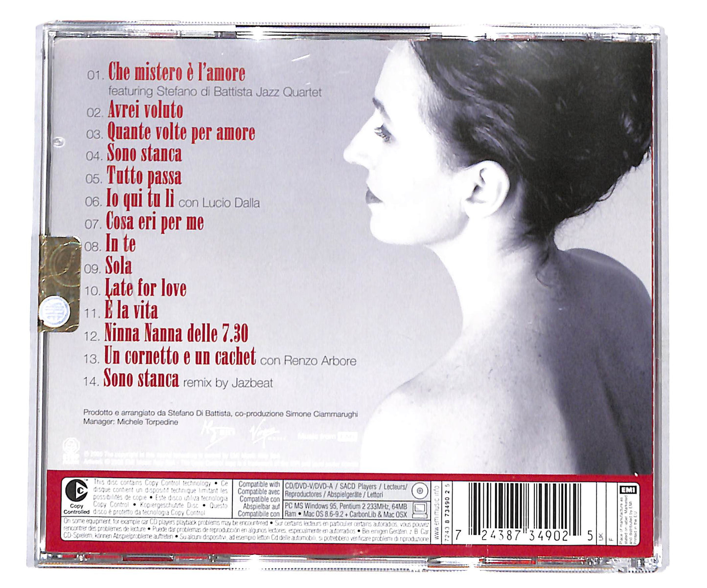 EBOND Nicky Nicolai - Che Mistero e L'Amore CD CD135319