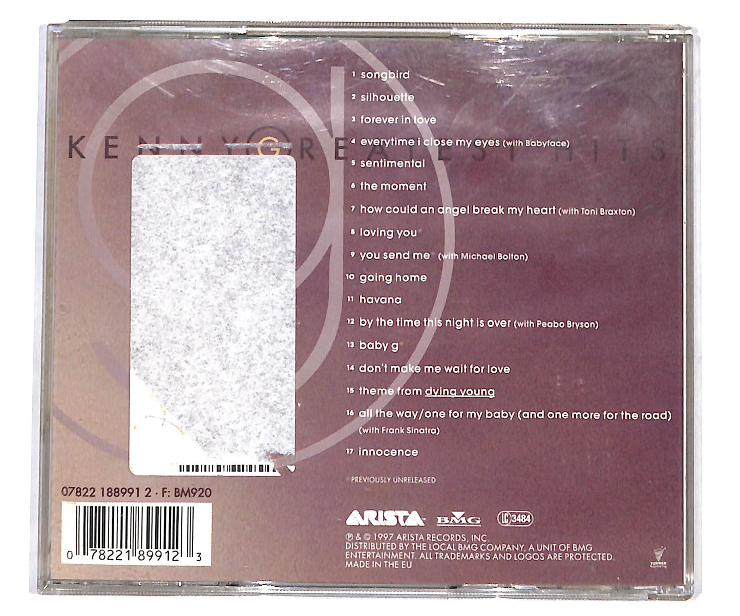 EBOND Kenny G - Greatest Hits CD CD135321