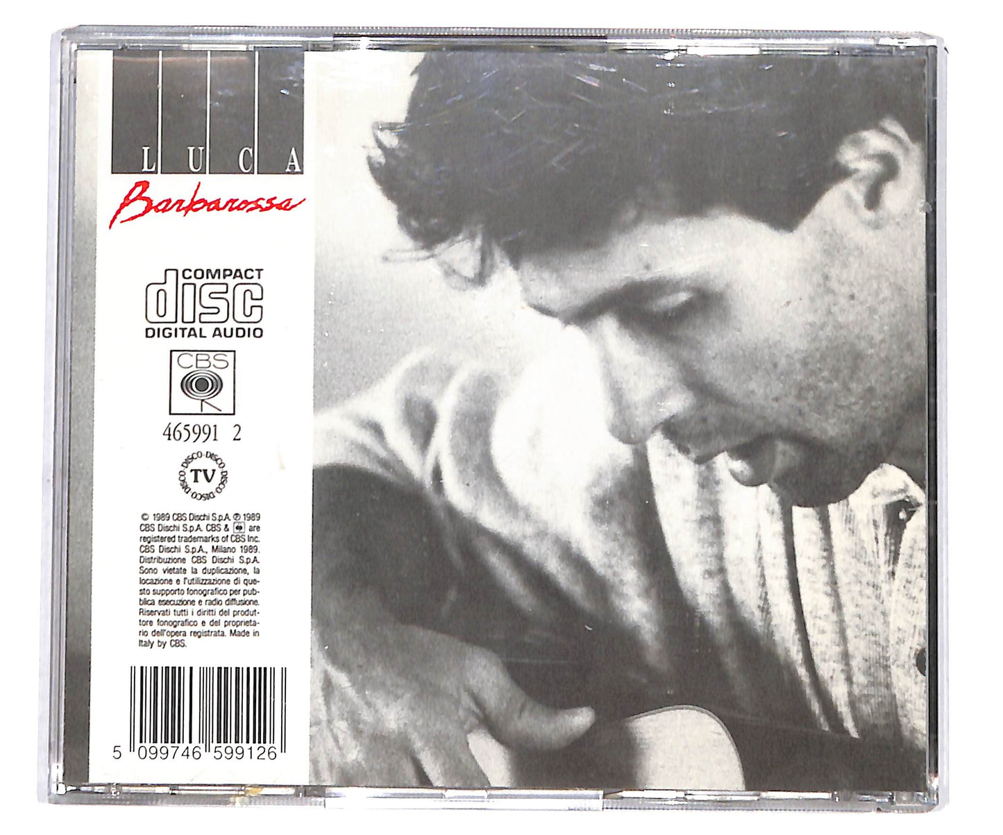 EBOND Luca Barbarossa - Al Di La Del Muro CD CD135349