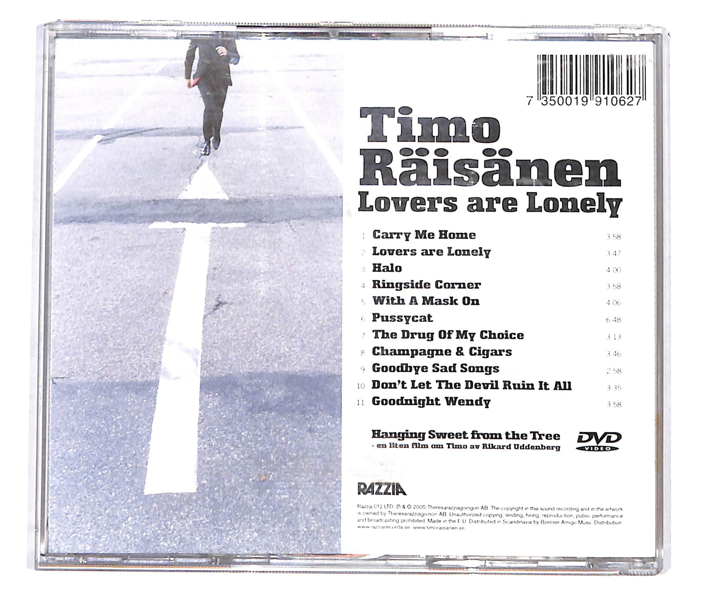 EBOND Timo Raisanen - Lovers Are Lonely CD CD135358