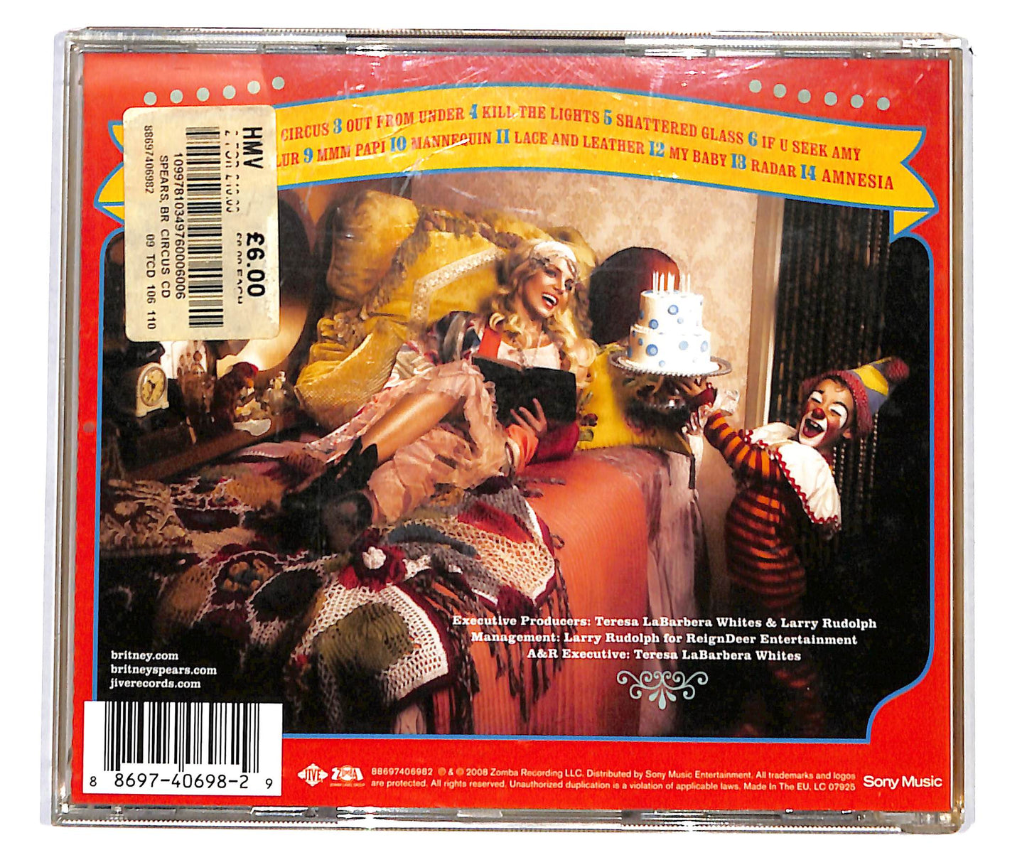 EBOND Britney Spears - Circus CD CD135410