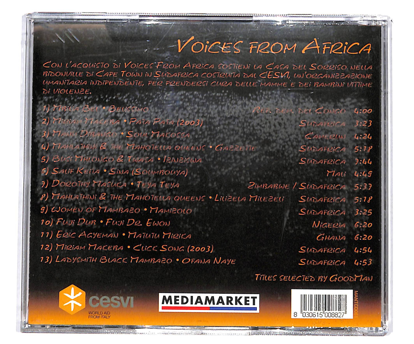 EBOND Various - Voices From Africa - volume uno CD CD135416