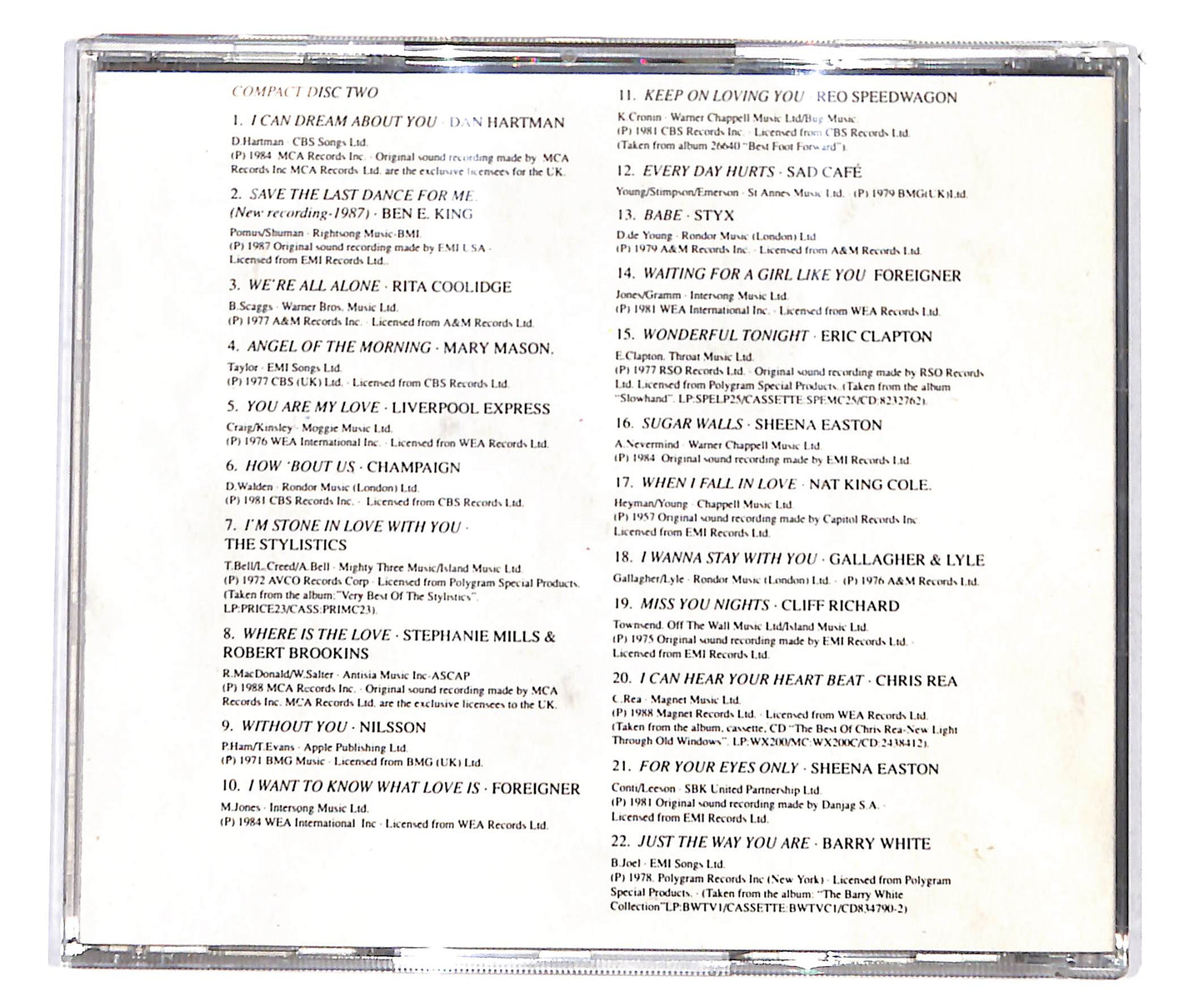 EBOND Various - Love On The Dance Floor vol.2 CD CD135456