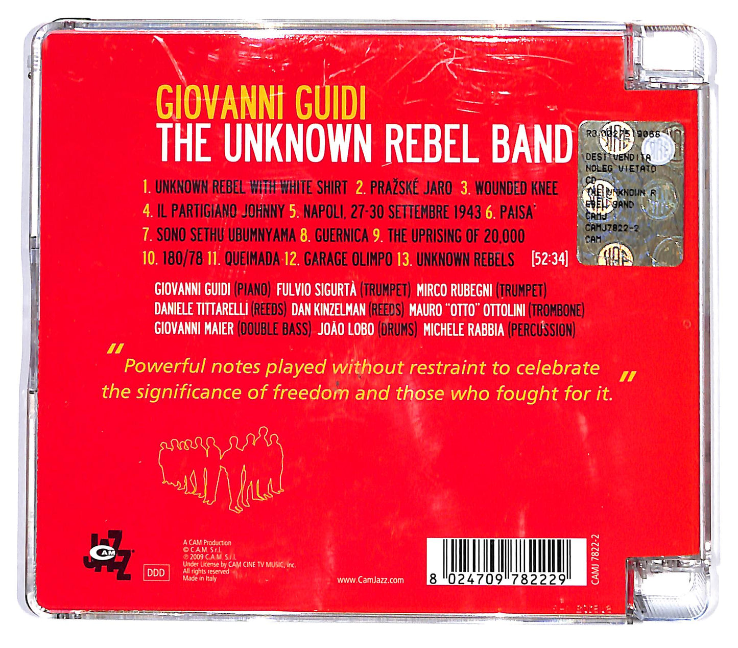EBOND Giovanni Guidi - The Unknown Rebel Band CD CD135516