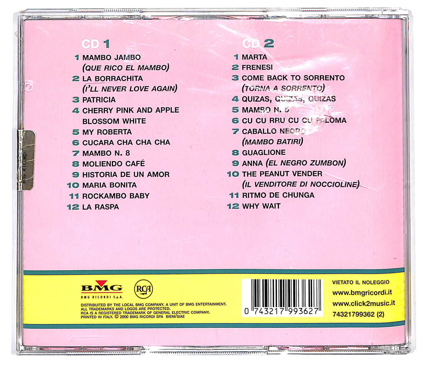 EBOND Perez Prado - I Grandi Successi Originali CD CD135526