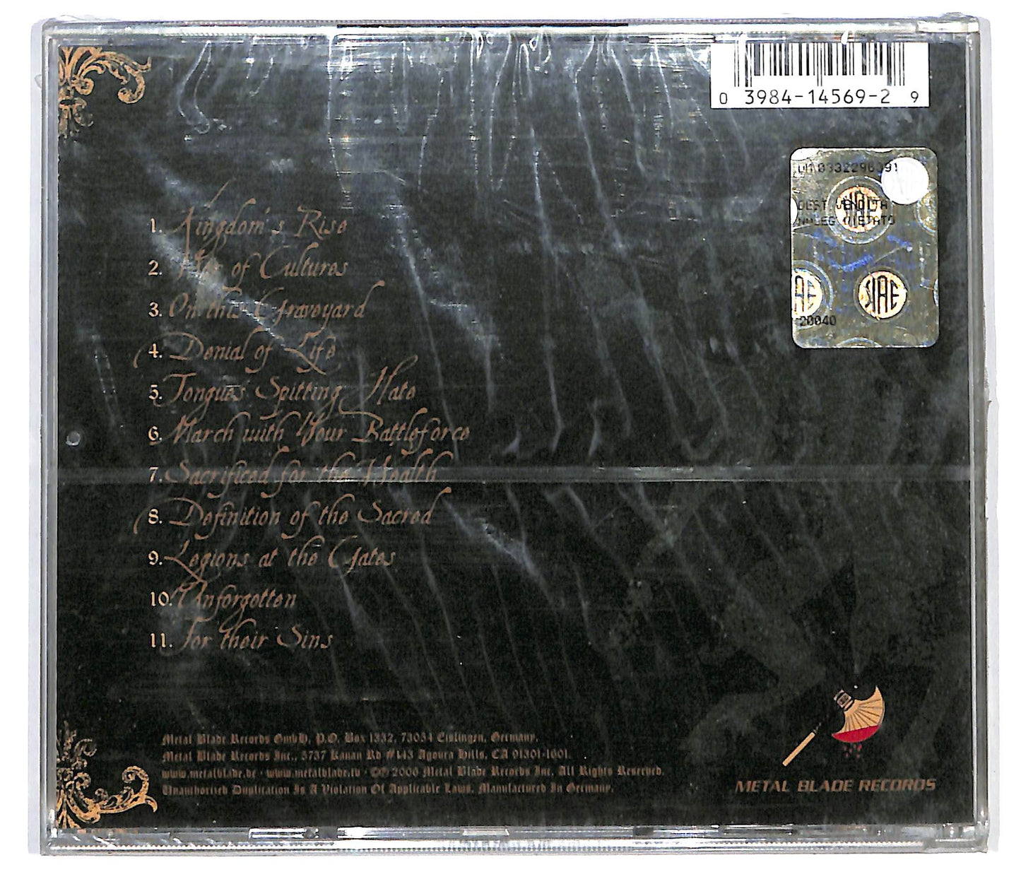 EBOND Cataract - Kingdom CD CD135534