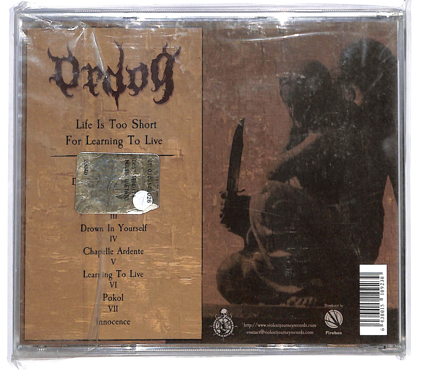 EBOND Ordog - Life Is Too Short For Learning To Live CD CD135544