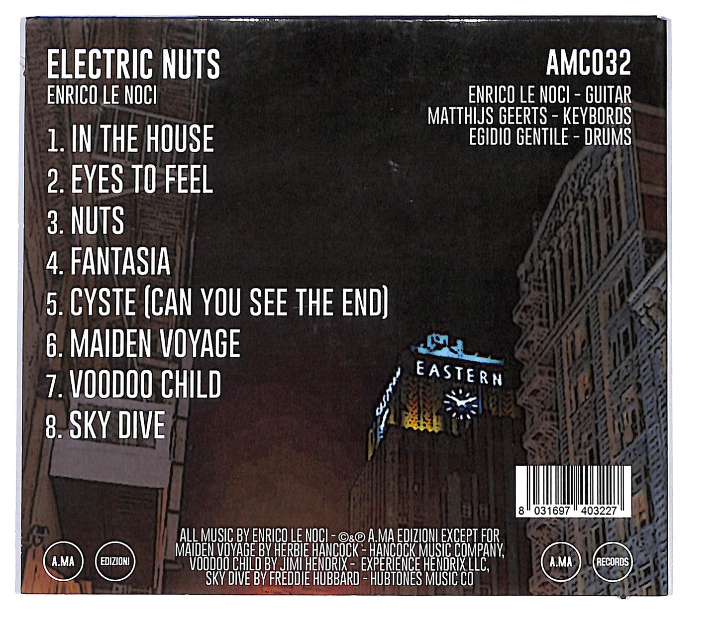 EBOND Enrico Le Noci - Electric Nuts CD CD135545