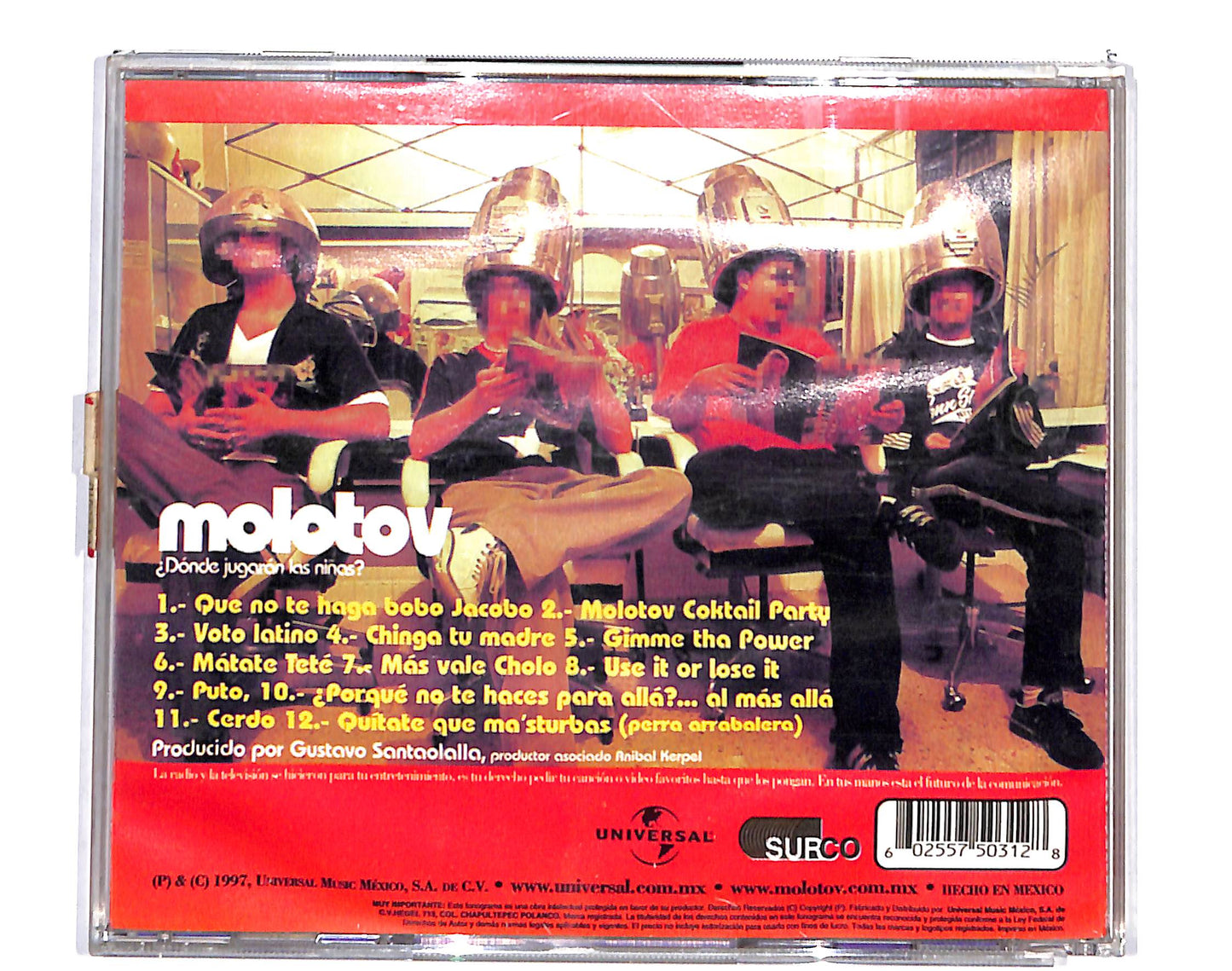 EBOND Molotov - Donde Jugaran Las Ninas CD CD135609