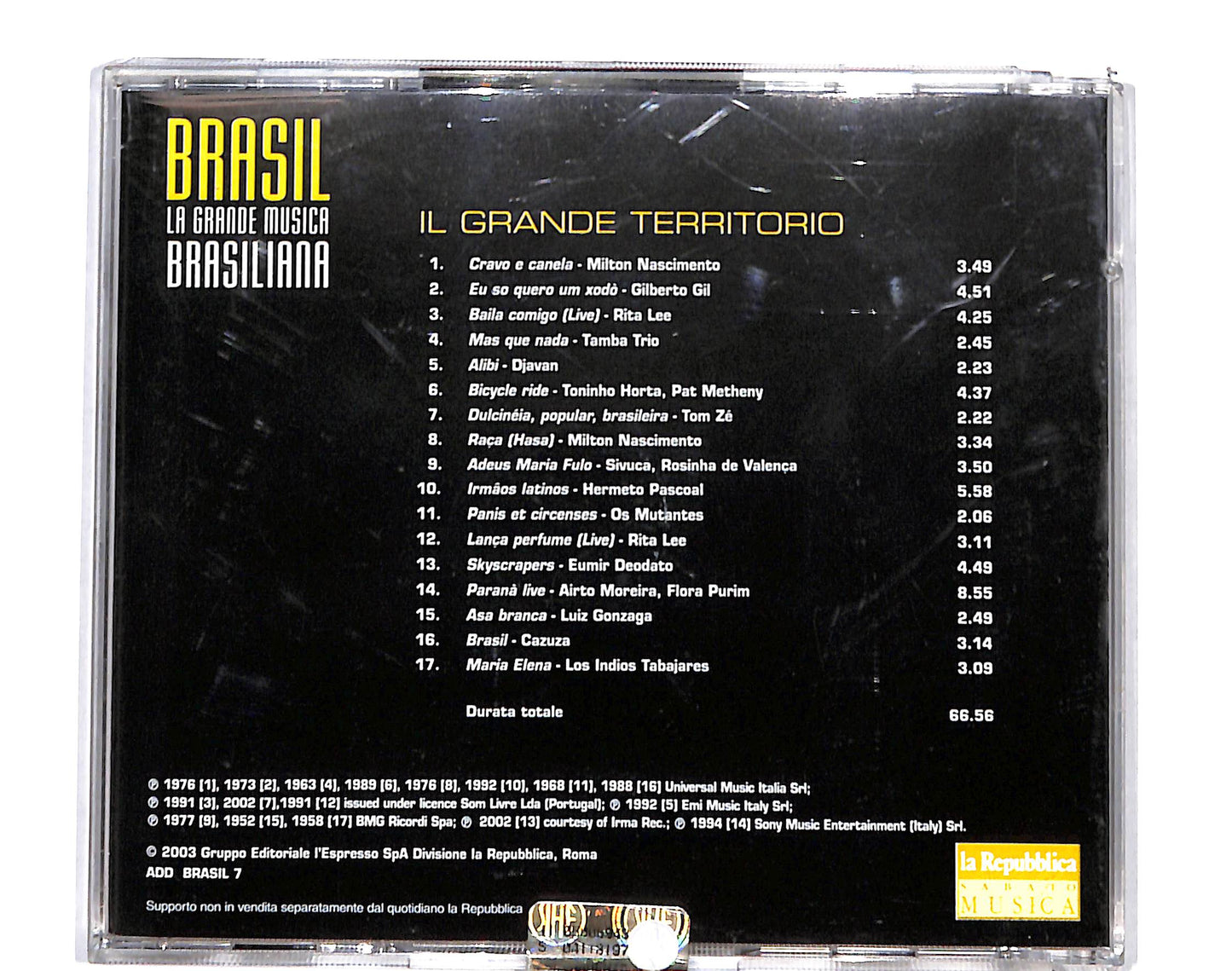 EBOND Various - Brasil - 7 Il Grande Territorio EDITORIALE CD CD135627