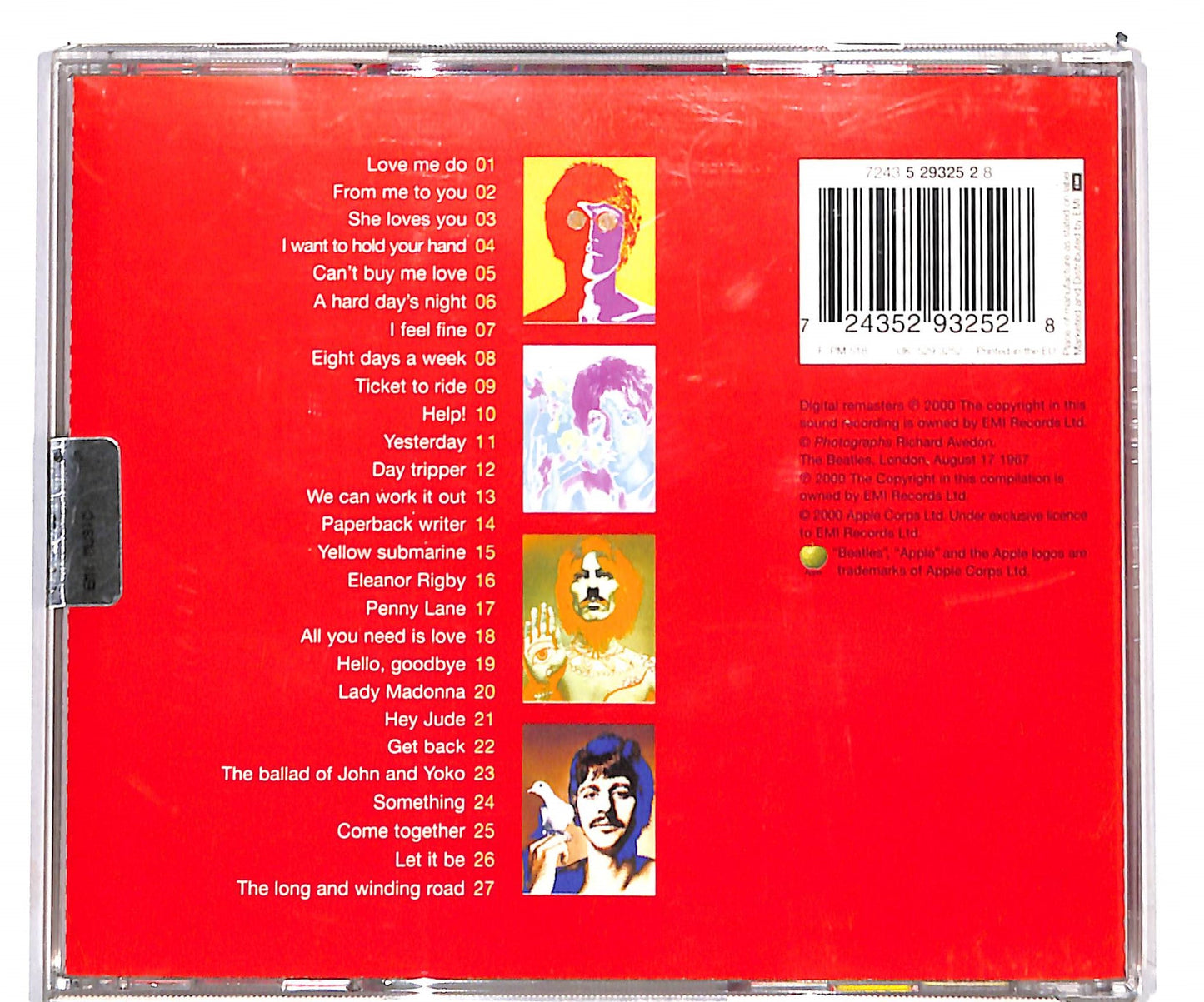 EBOND The Beatles - 1 CD CD135653