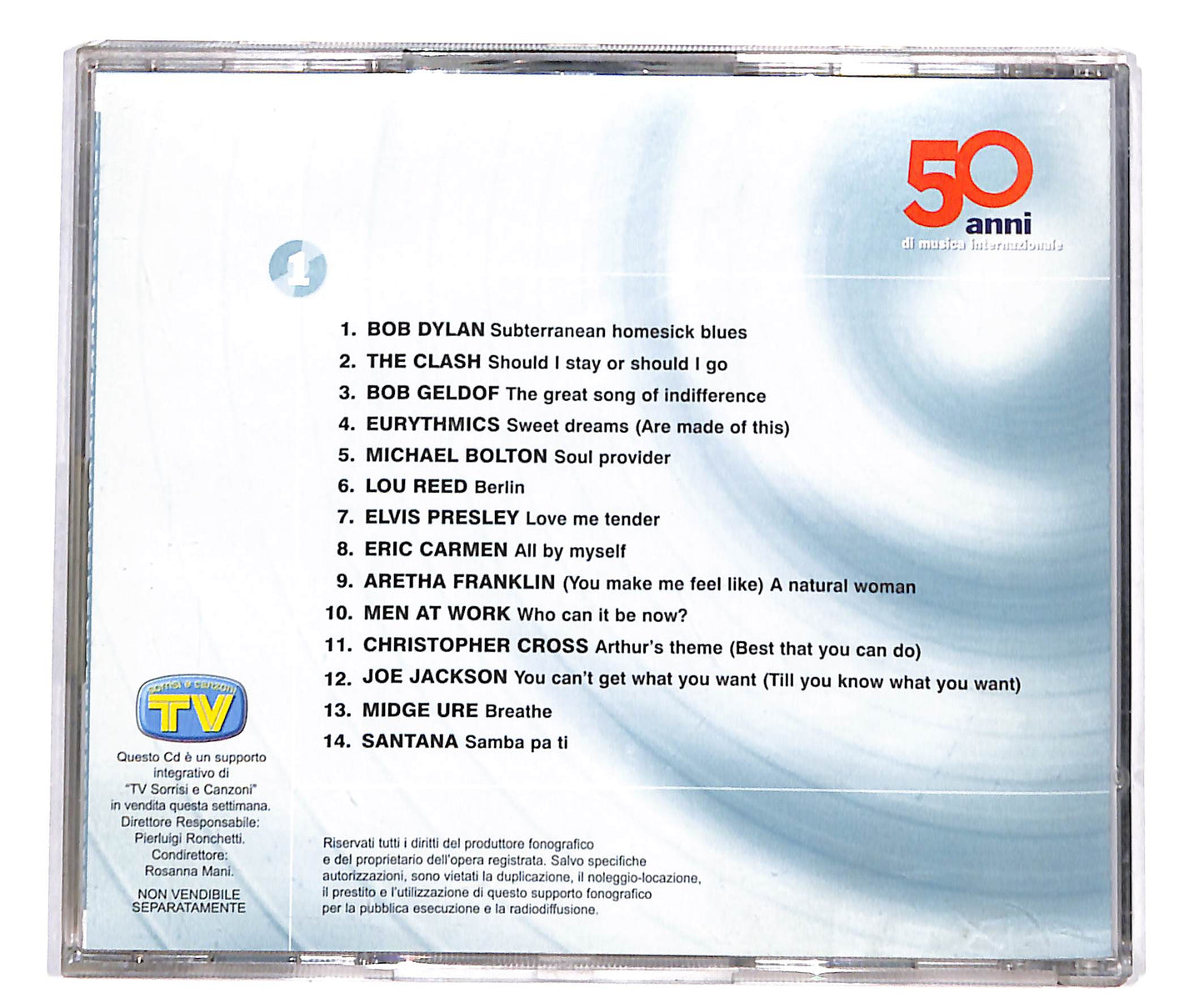 EBOND Various - 50 Anni Di Musica Internazionale -1 CD CD135657