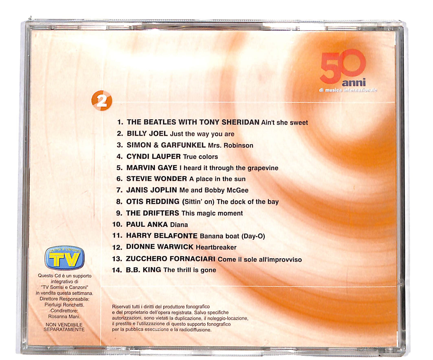 EBOND Various - 50 anni di musica internazionale - 2 EDITORIALE CD CD135706