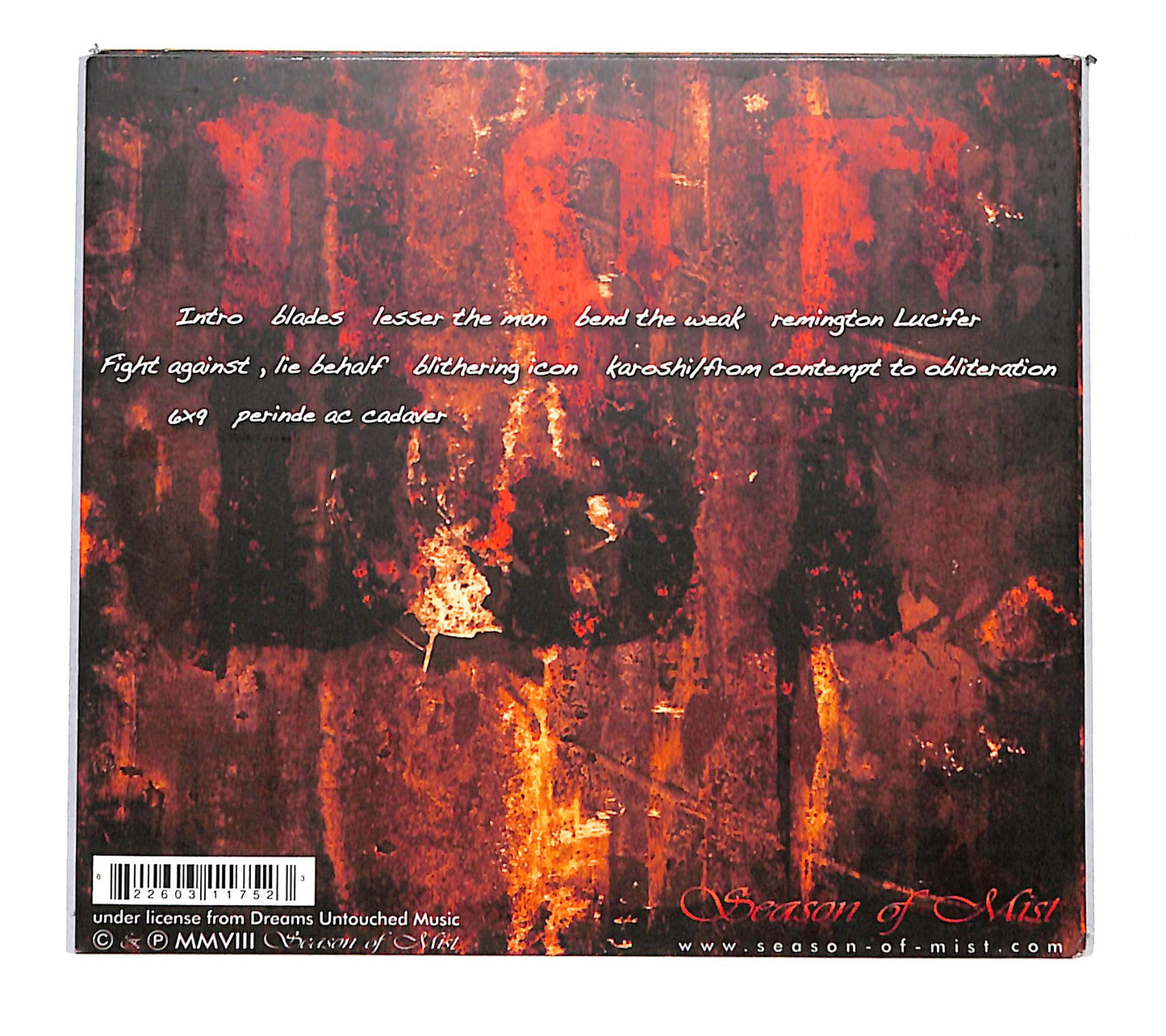 EBOND Dead Shape Figure - The Grand Karoshi DIGIPACK CD CD135722