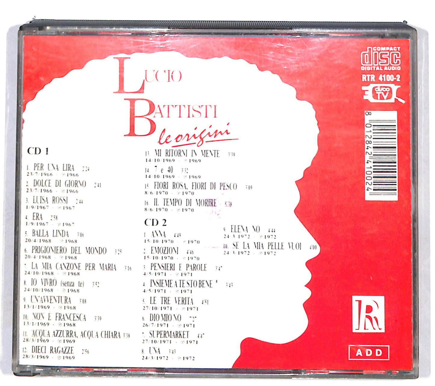 EBOND Lucio Battisti - Le Origini CD CD135724