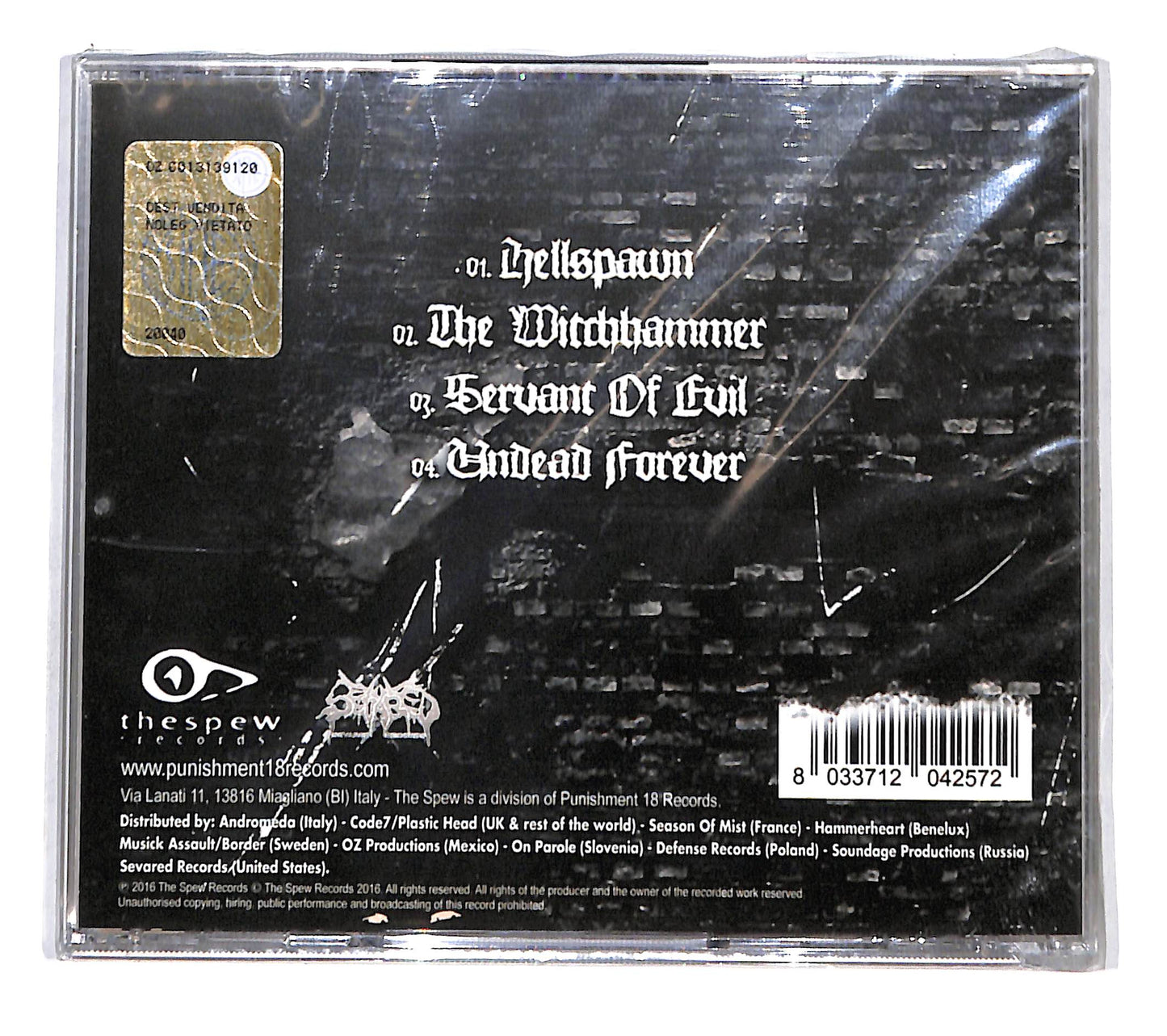 EBOND Horror Department - Horror Department CD CD135727