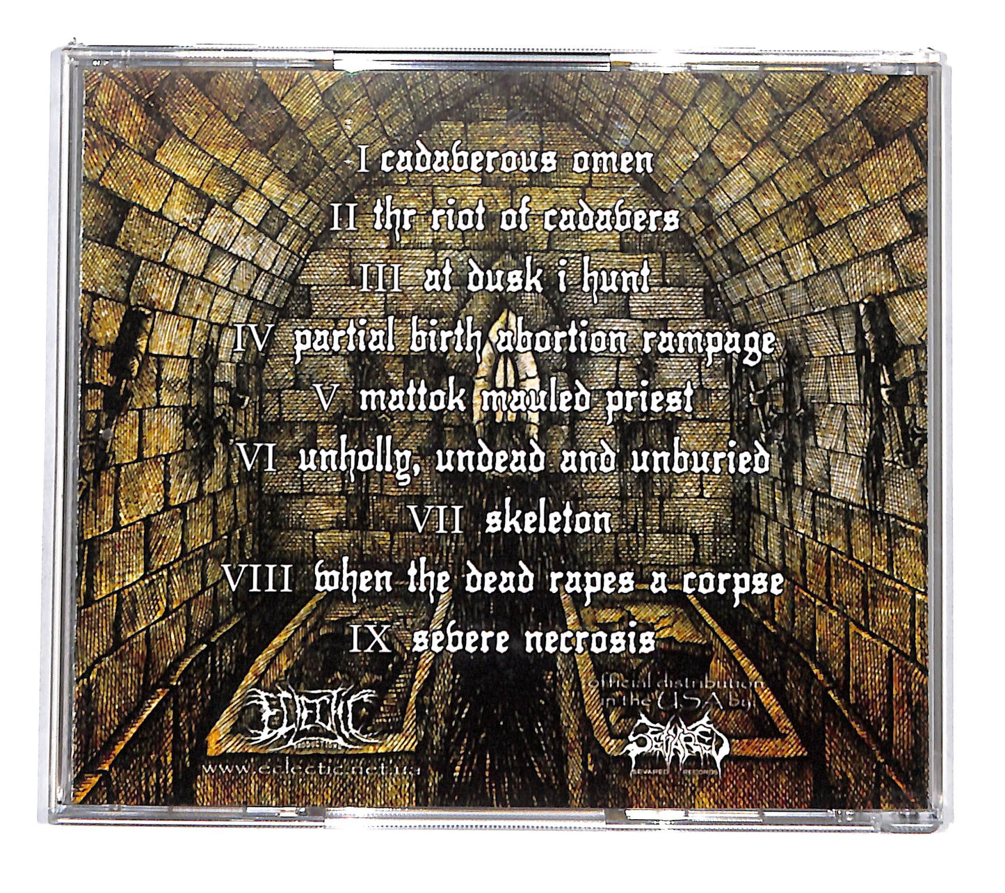 EBOND Chamber Of Torture - Cadaverous Omen CD CD135730