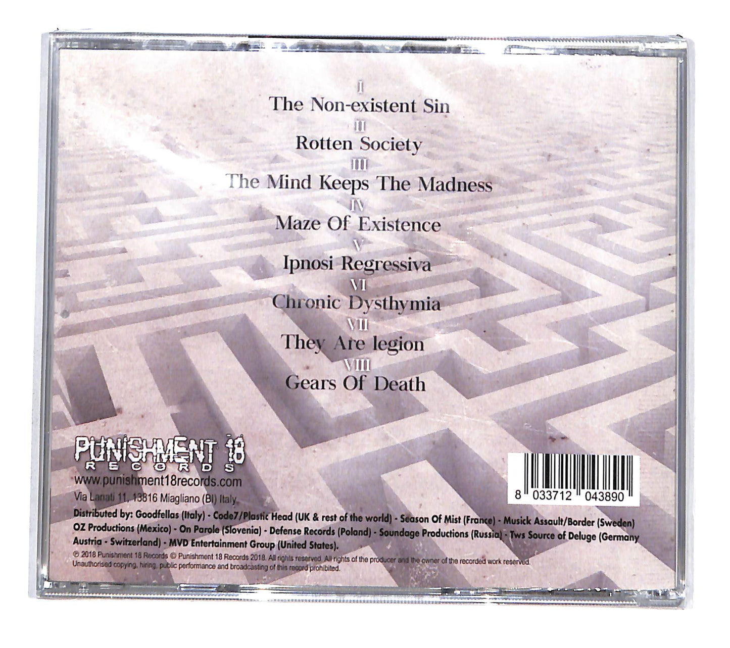 EBOND Unorthodox - Maze Of Existence CD CD135741