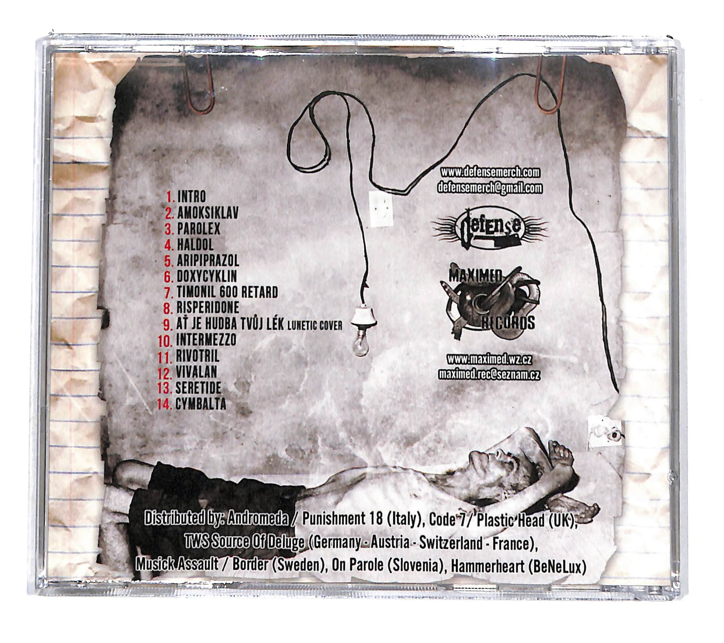 EBOND Amoclen - Diagnosis: Grindcore CD CD135811