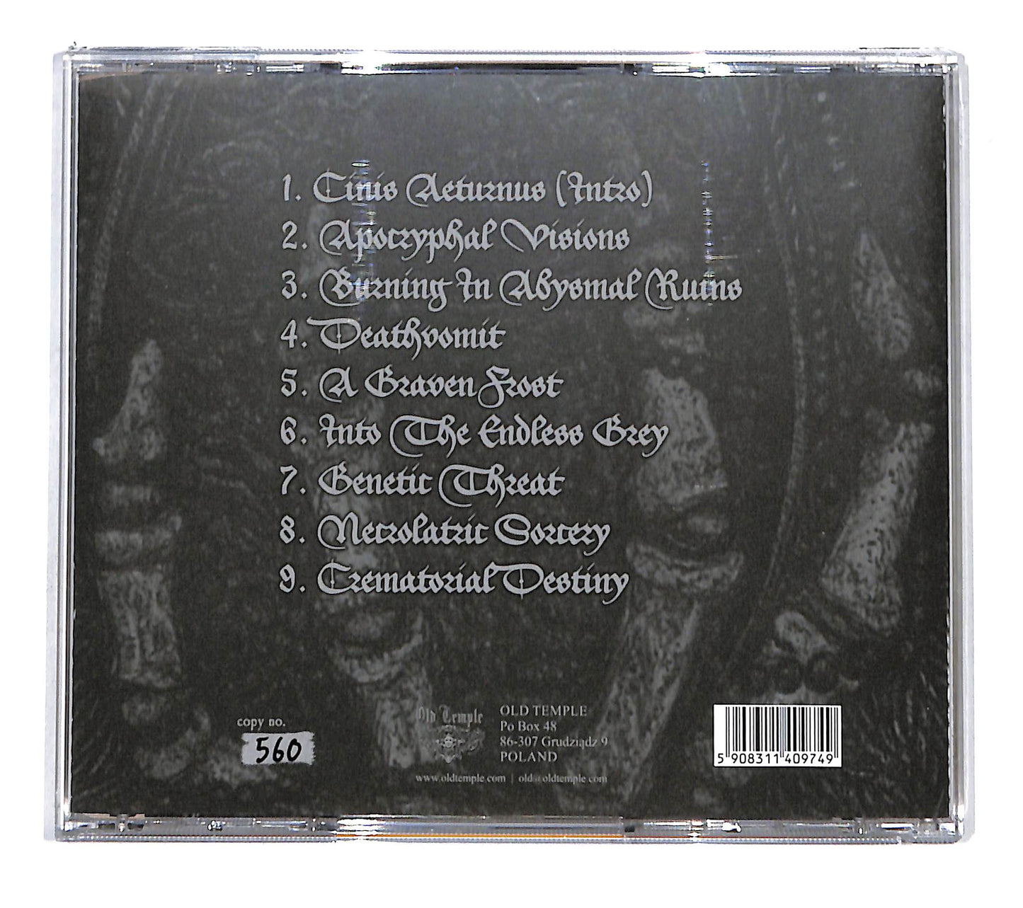 EBOND Pathogen - Ashes Of Eternity CD CD135815
