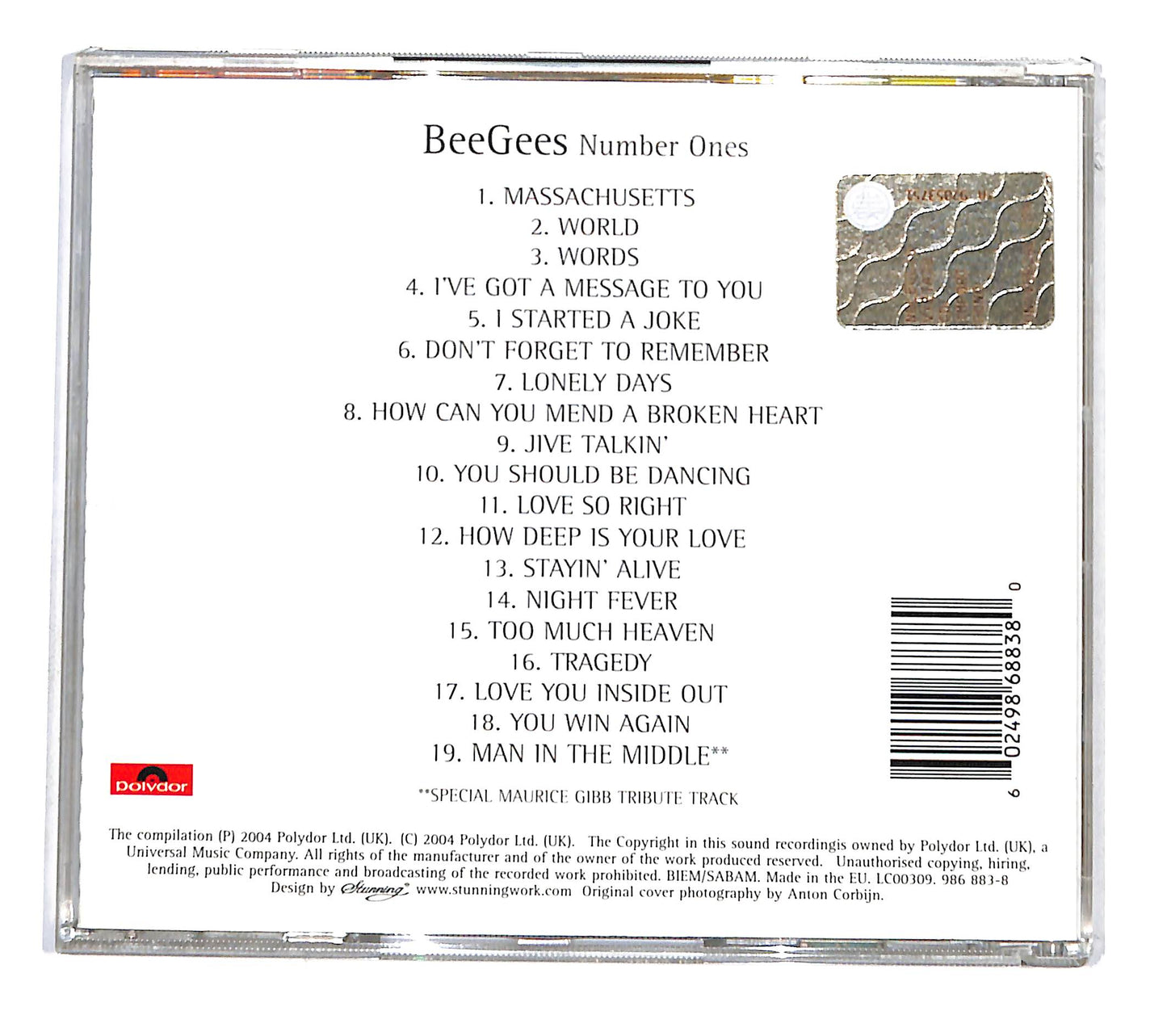 EBOND Bee Gees - Number Ones CD CD135830
