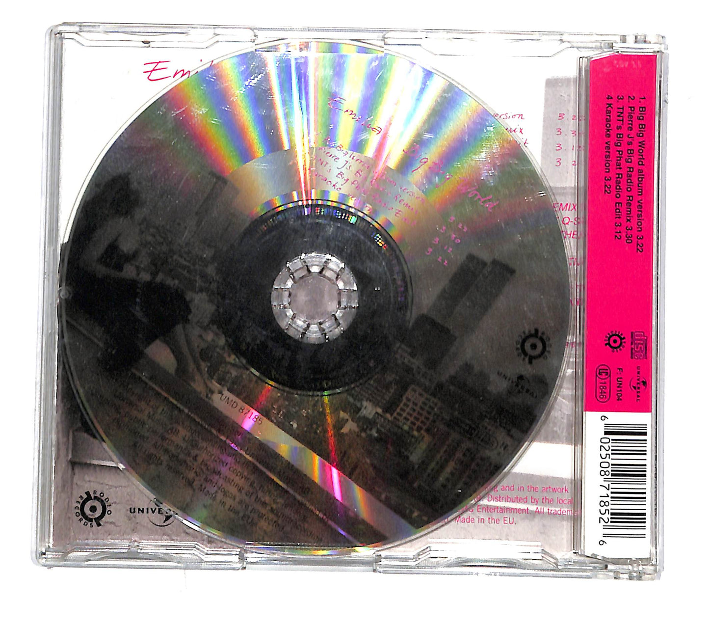 EBOND Emilia - Big Big World CD CD135832