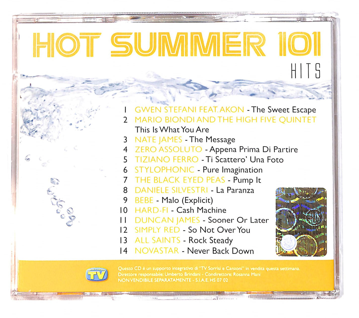 EBOND Various - Hot Summer 101 Hits Vol. 2 CD CD135843