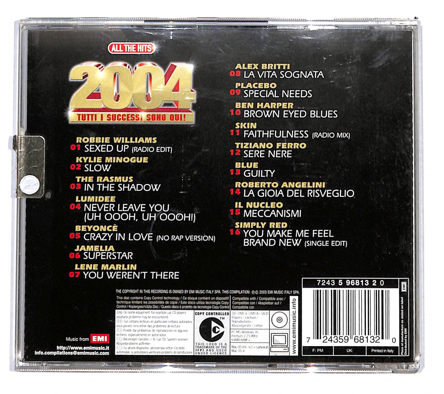 EBOND Various - All The Hits 2004 CD CD135852