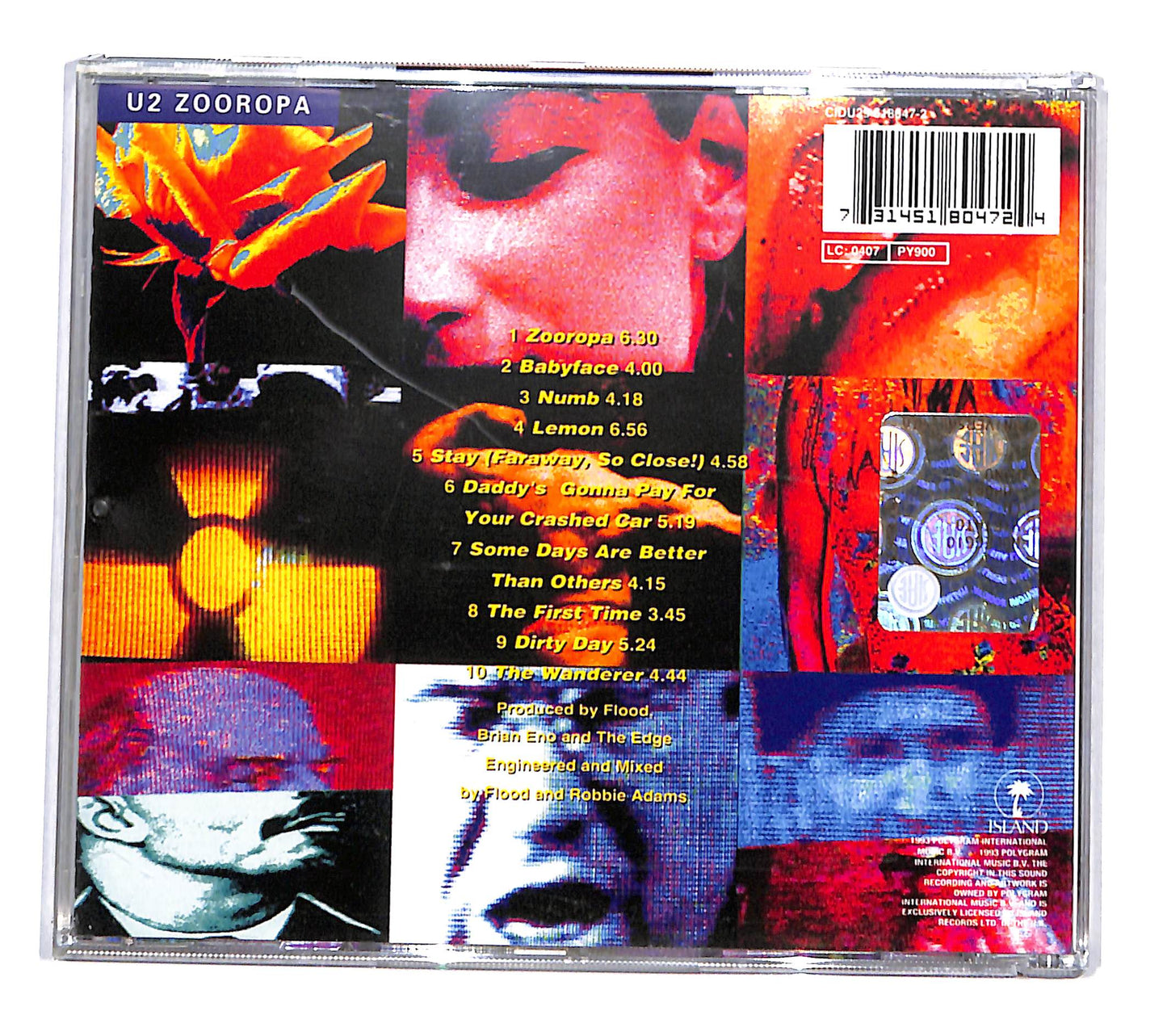 EBOND U2 - Zooropa CD CD135855
