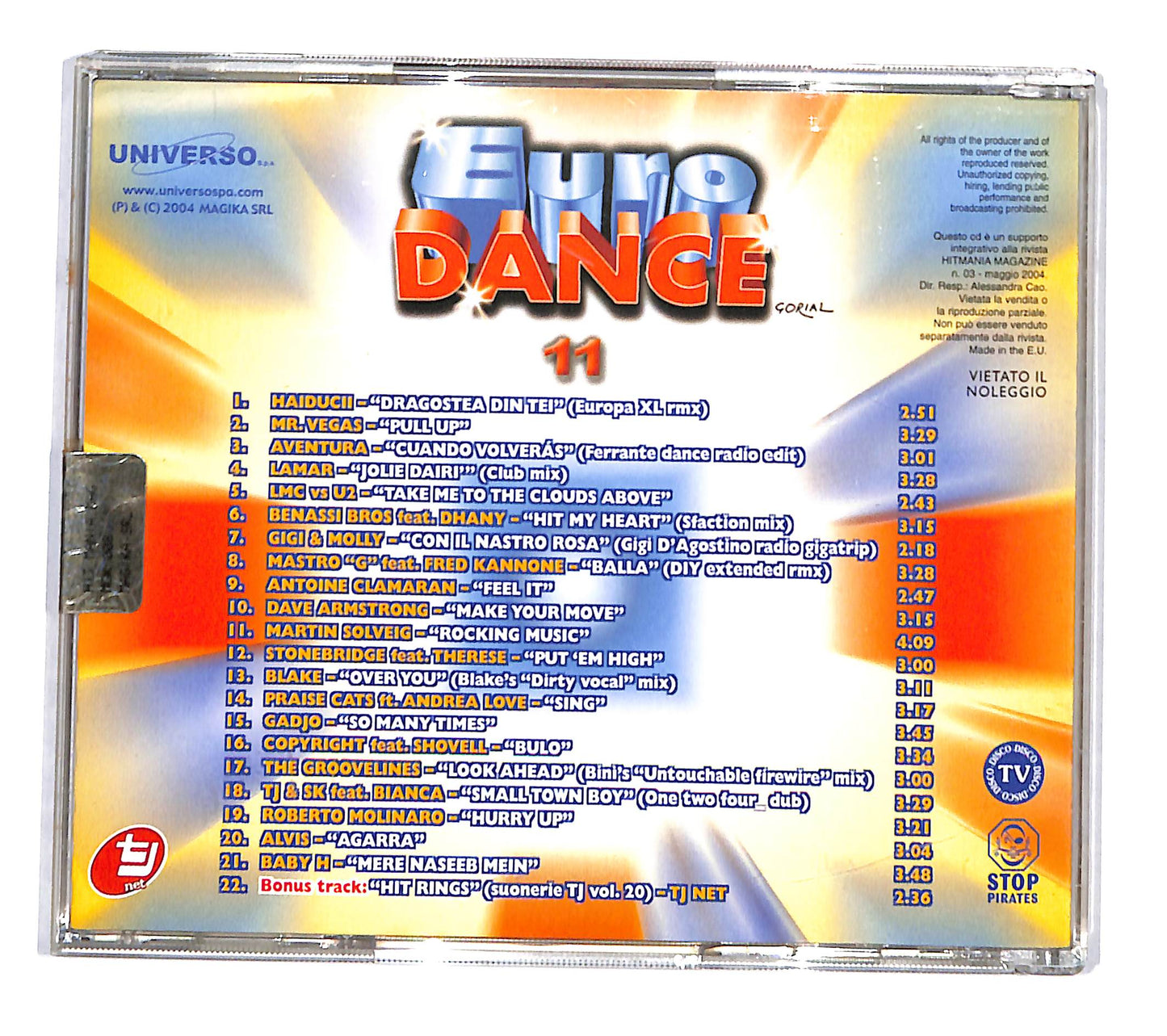 EBOND Various - Euro Dance 11 CD CD135903