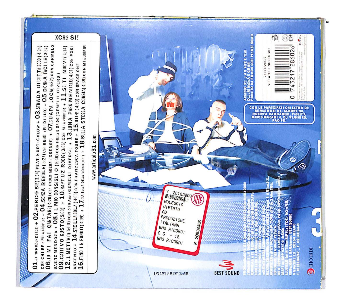 EBOND Articolo 31 - Xche Si! DIGIPACK CD CD135923