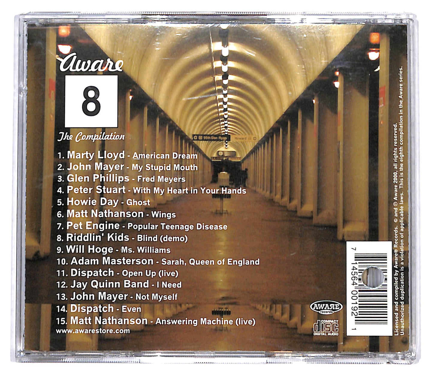 EBOND Various - Aware 8 The Compilation CD CD136039