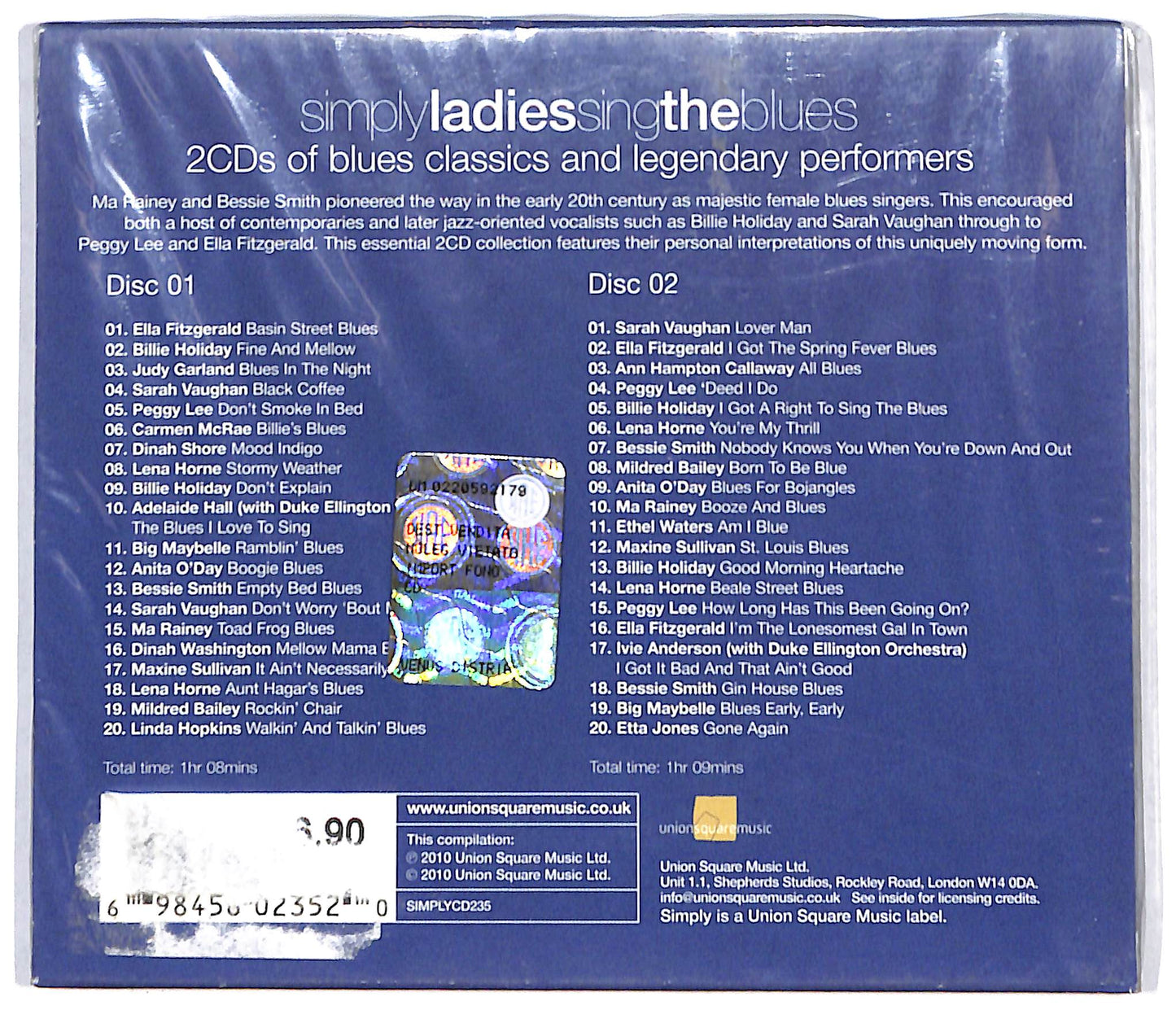 EBOND Various - Simply Ladies Sing The Blues CD CD136047