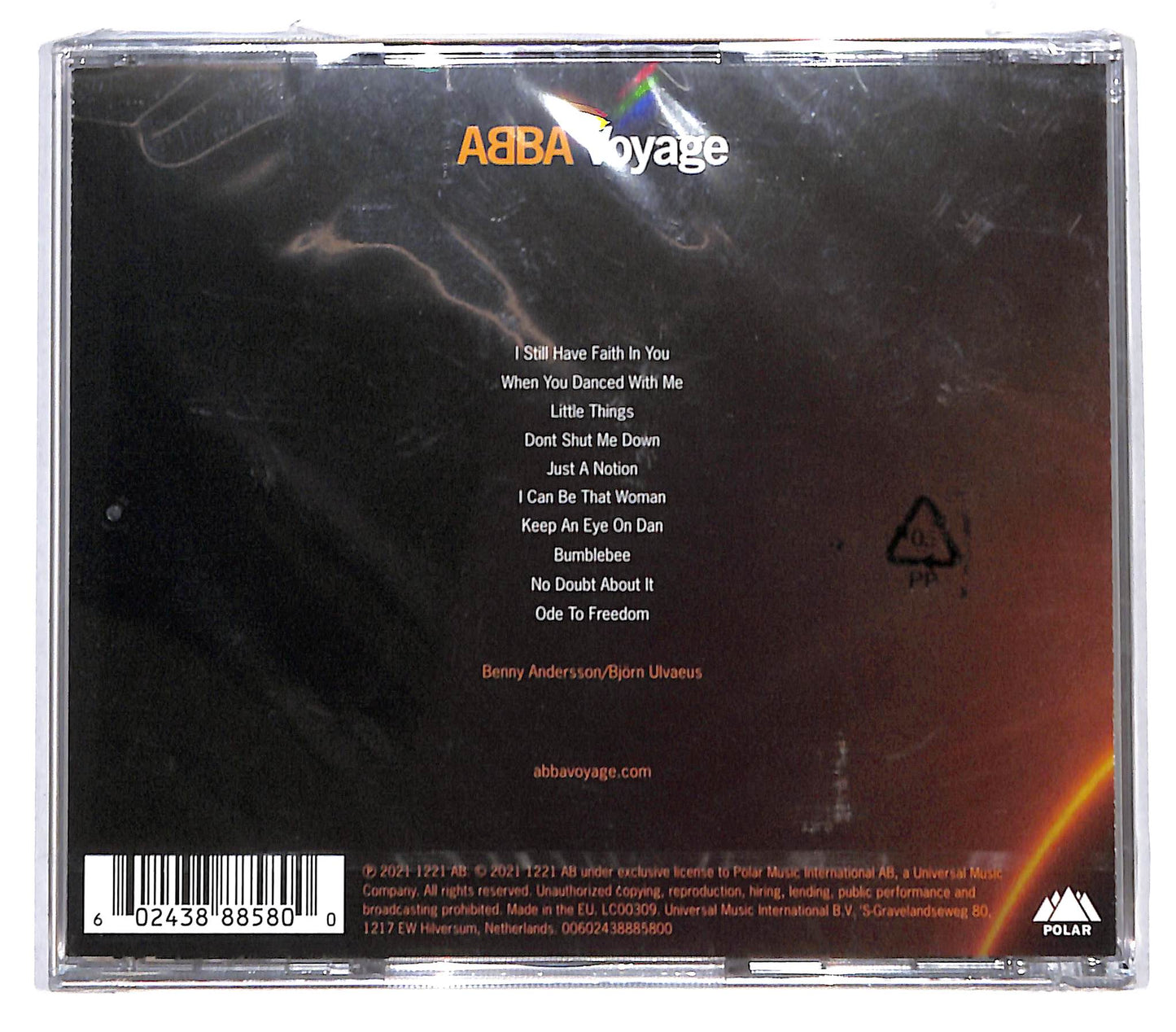 EBOND ABBA - Voyage CD CD136101