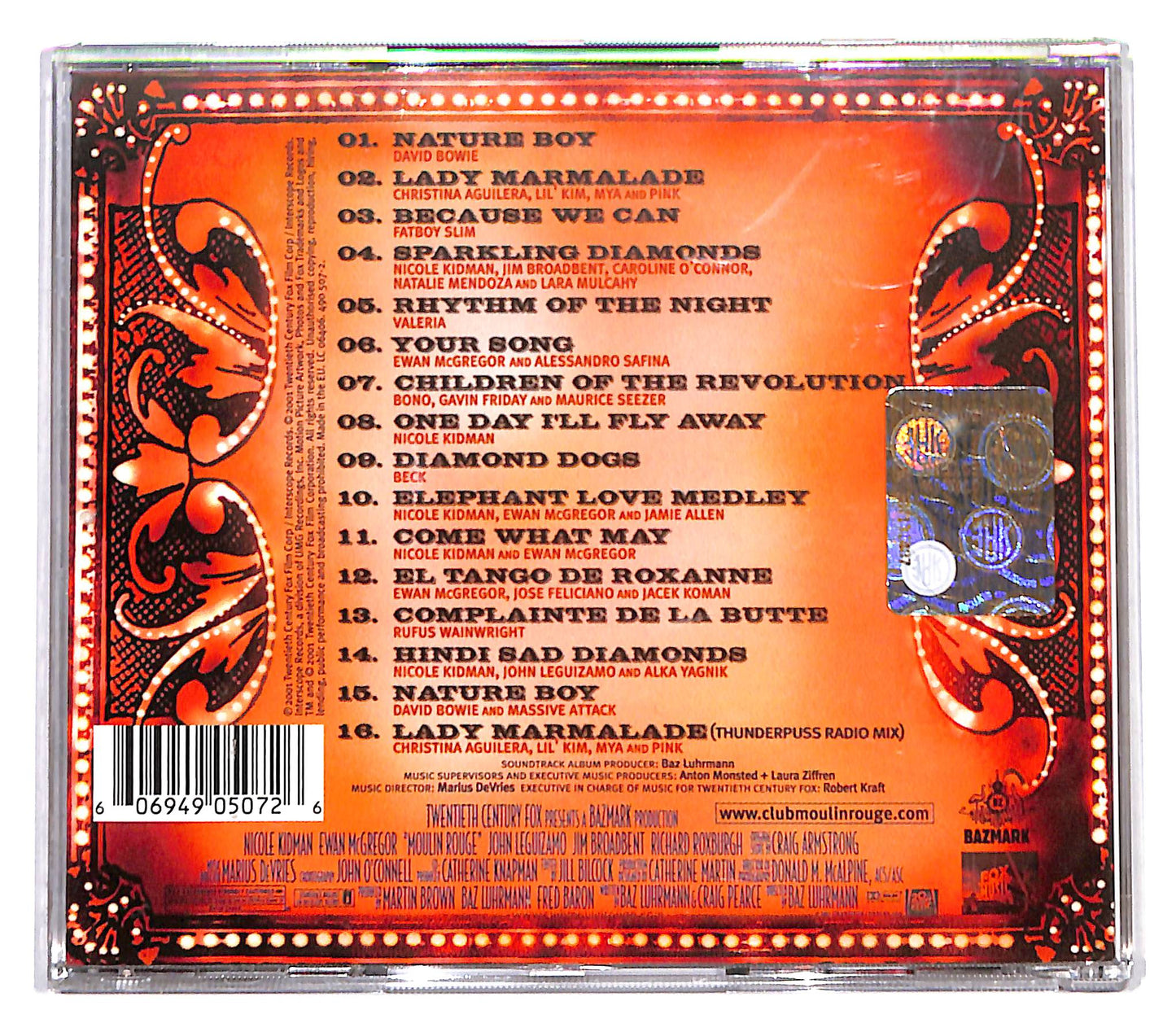 EBOND Various - Moulin Rouge (Music From Baz Luhrmann's Film) CD CD136356