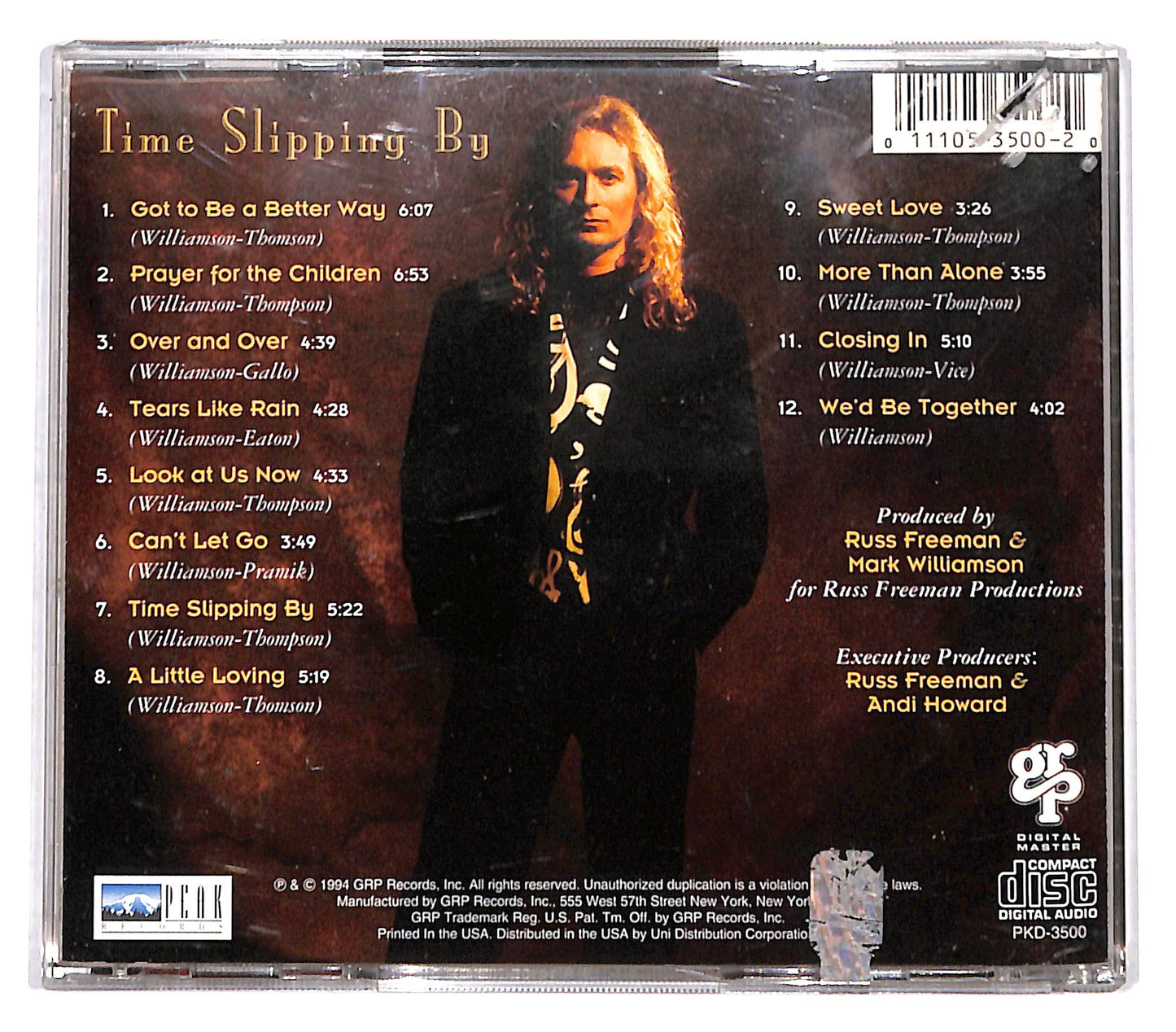 EBOND Mark Williamson - Time Slipping By CD CD136403