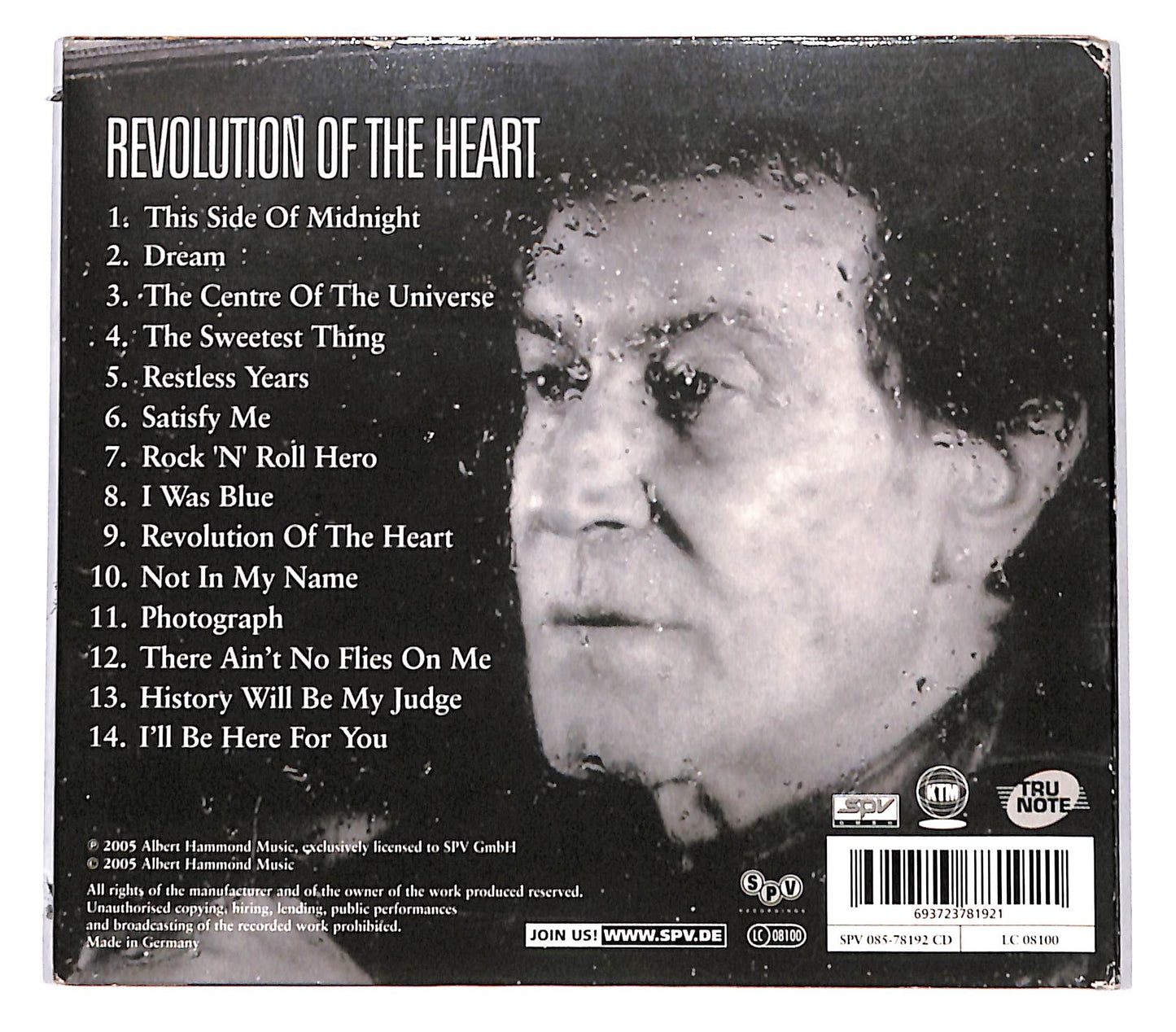 EBOND Albert Hammond - Revolution Of The Heart DIGIPACK CD CD136410