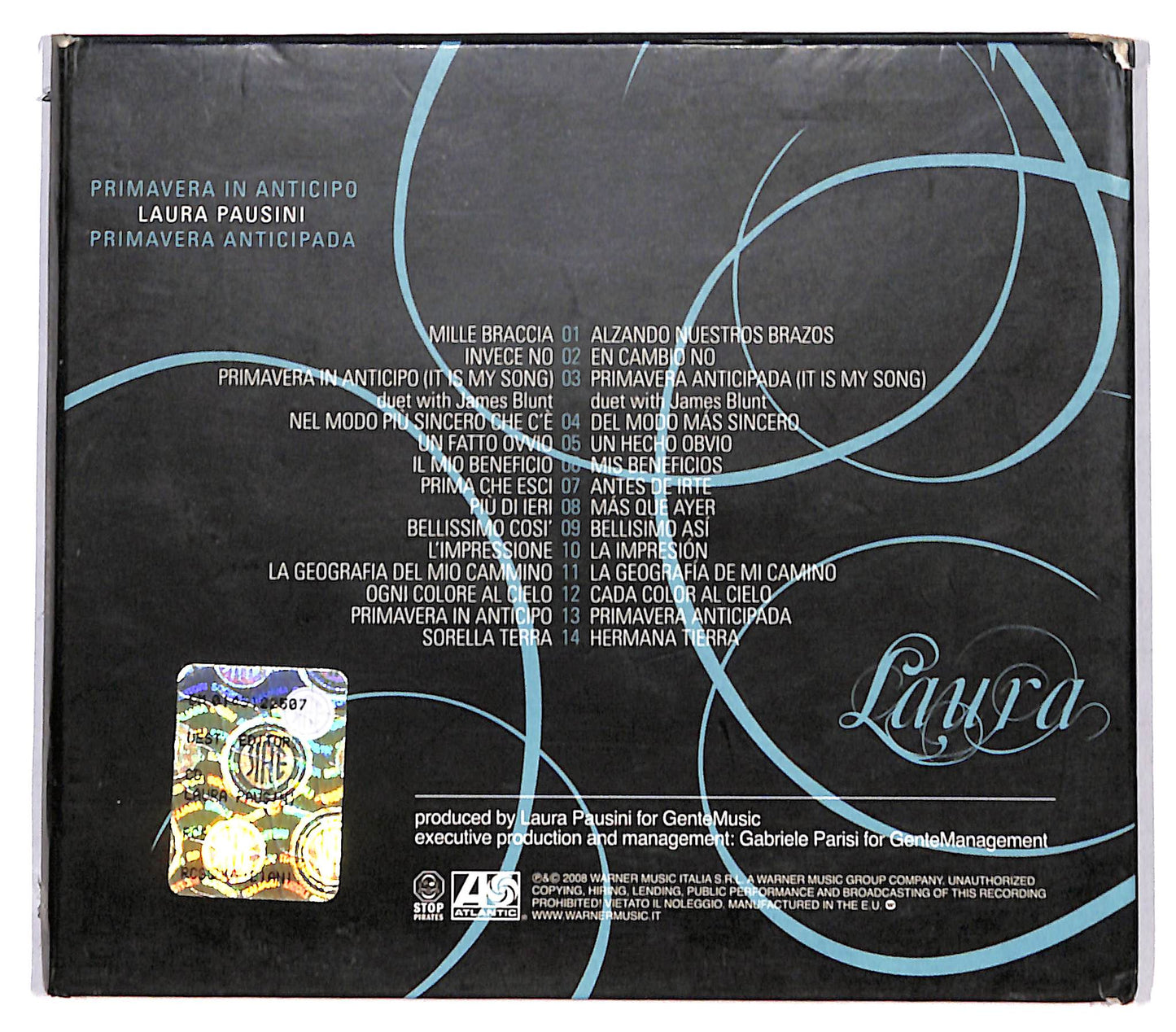 EBOND Laura Pausini - Primavera In Anticipo DIGIPACK CD CD136411