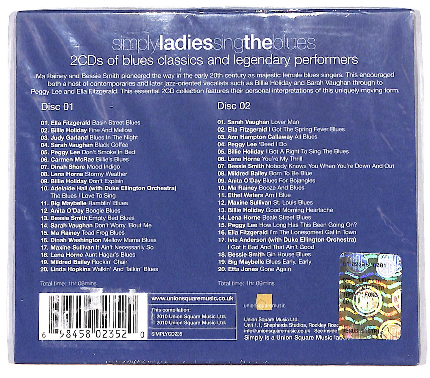 EBOND Various - Simply Ladies Sing The Blues CD CD136414