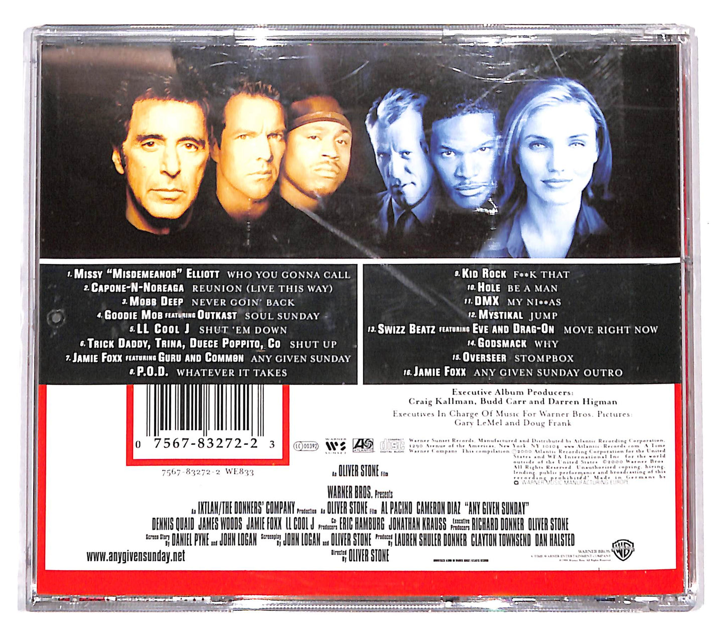 EBOND Various - Music From The Motion Picture Any Given Sunday CD CD136424