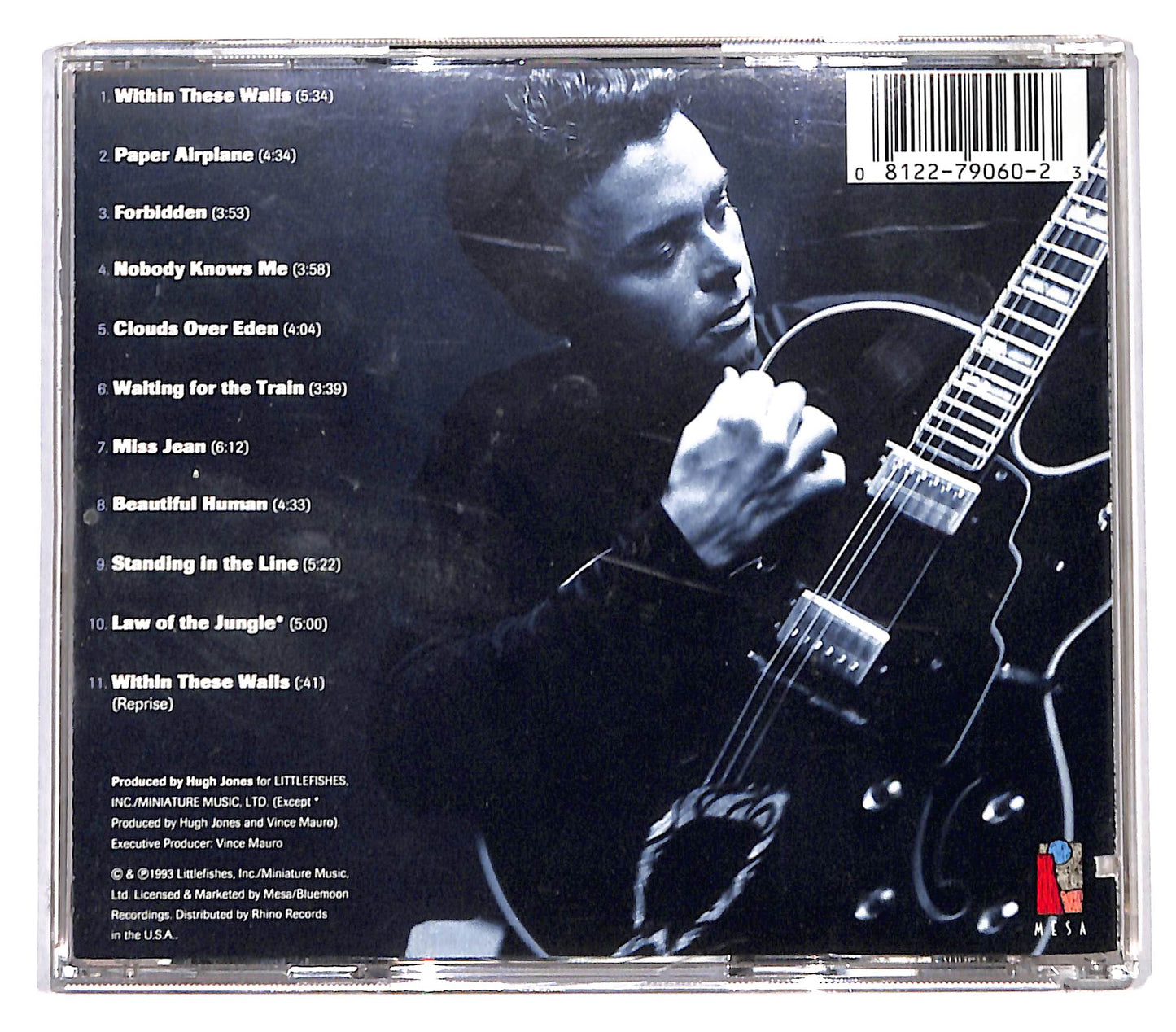 EBOND Richard Barone - Clouds Over Eden CD CD136429