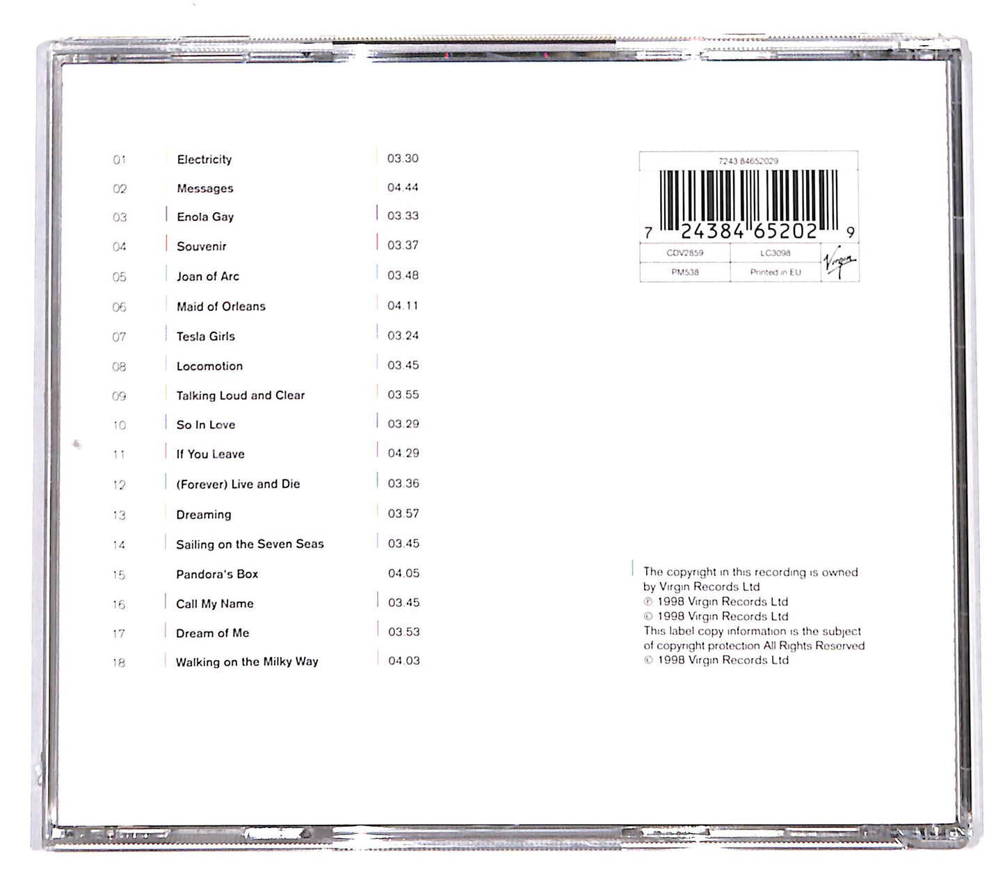 EBOND Orchestral Manoeuvres In The Dark - The OMD Singles CD CD136444