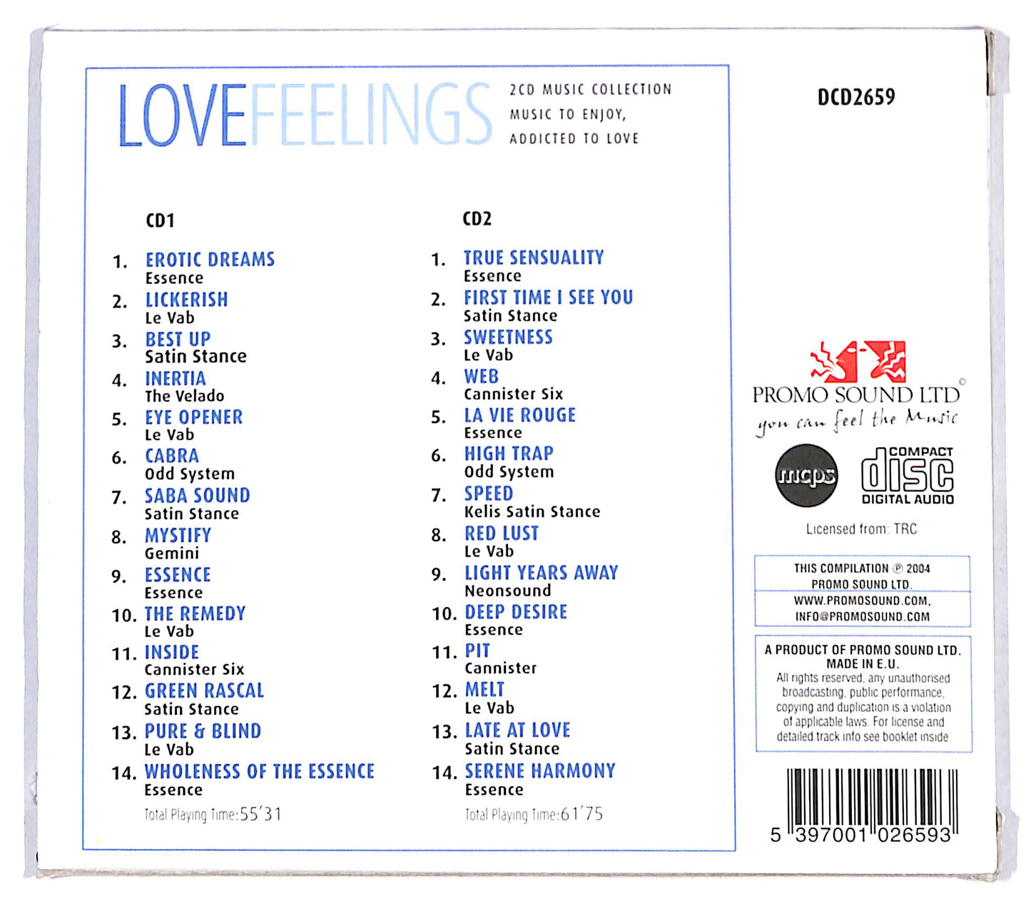 EBOND Various - LoveFeeling CD CD136449