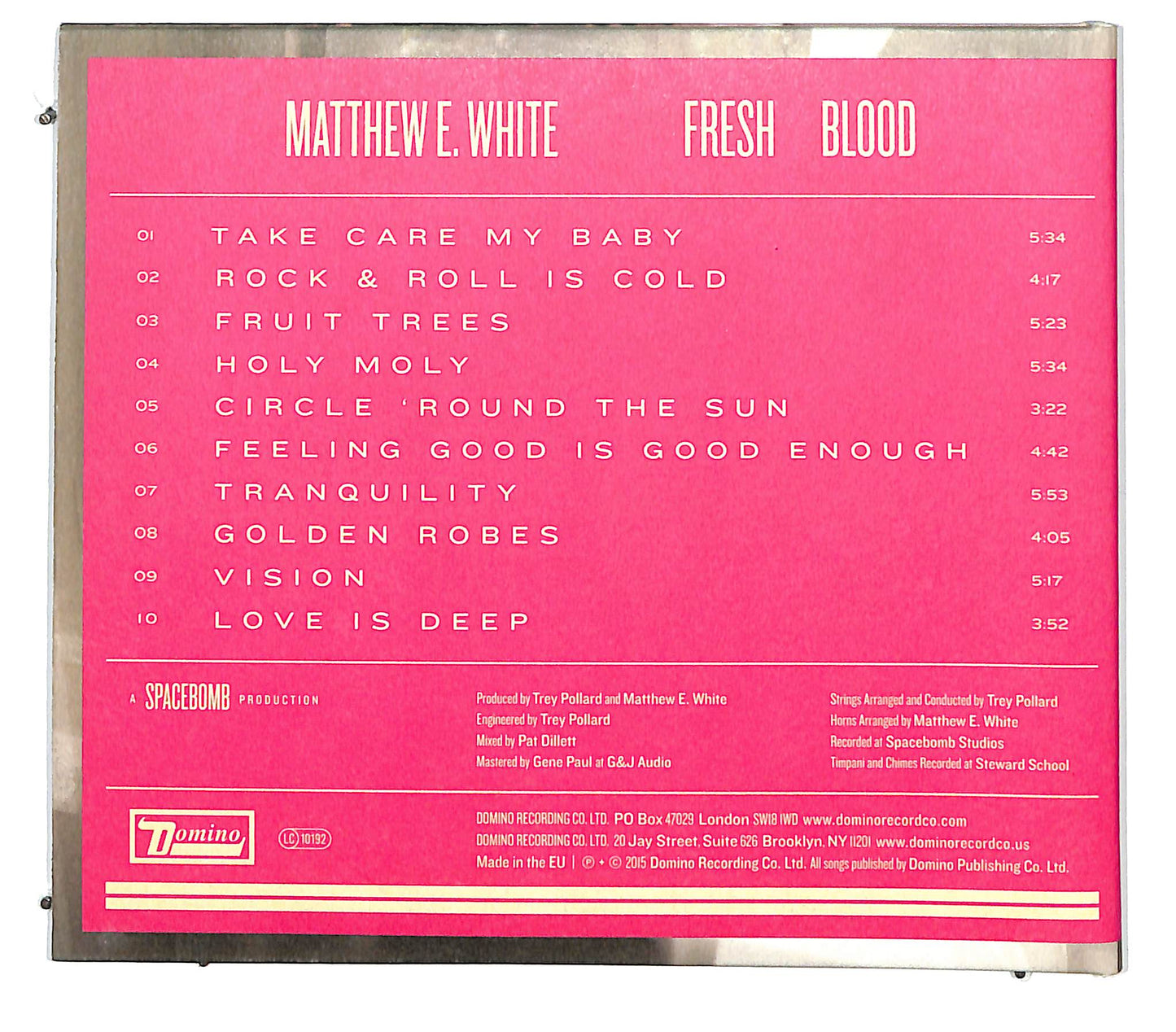 EBOND Matthew E. White - Fresh Blood CD CD136532