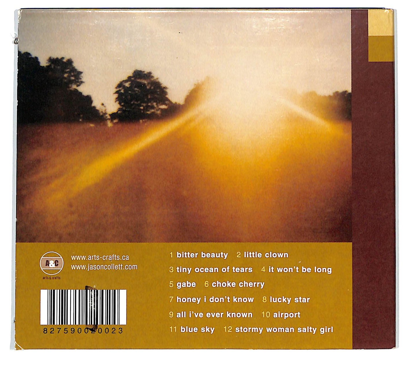 EBOND Jason Collett - Motor Motel Love Songs DIGIPACK CD CD136549