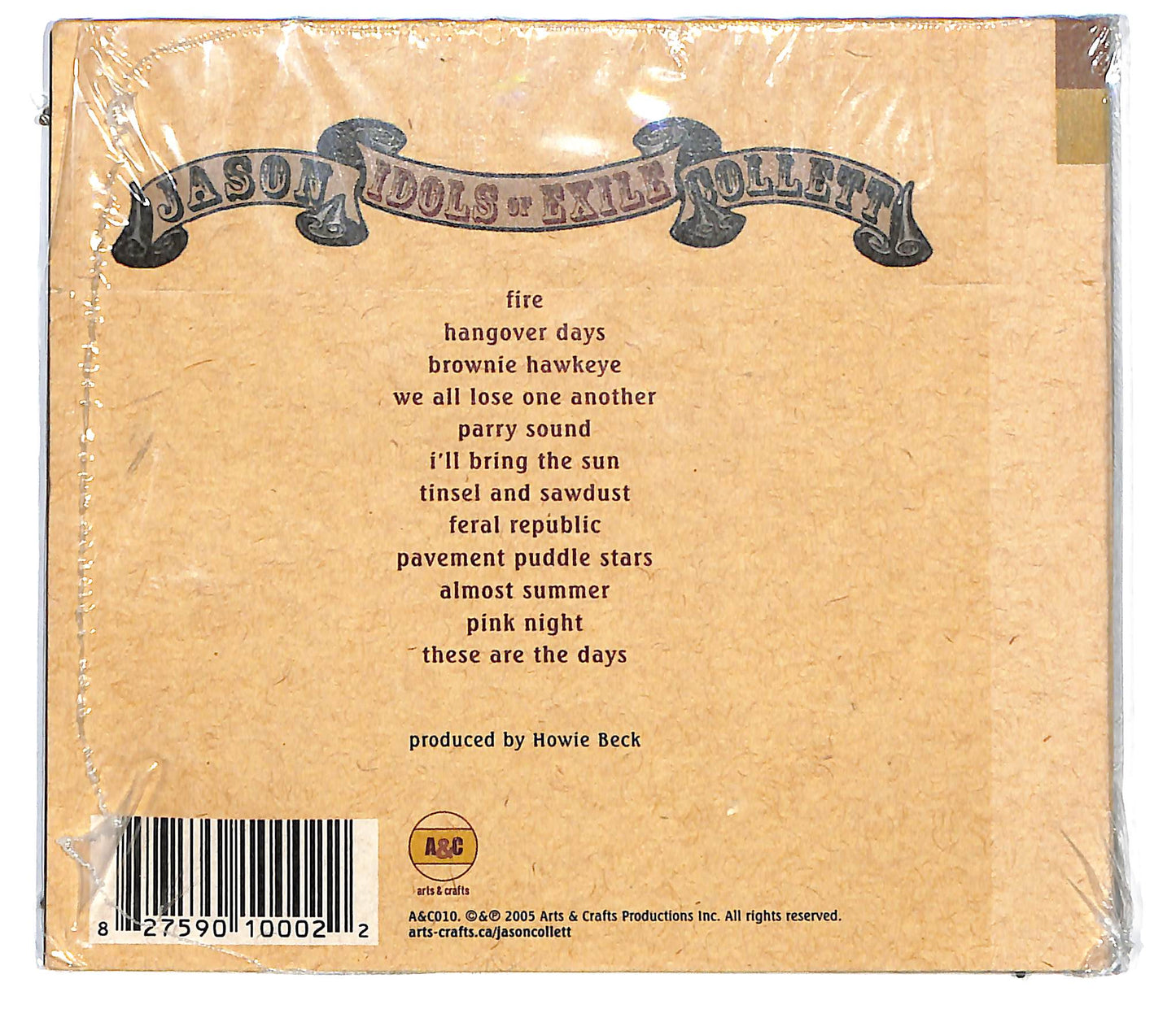 EBOND Jason Collett - Idols Of Exile CD CD136551